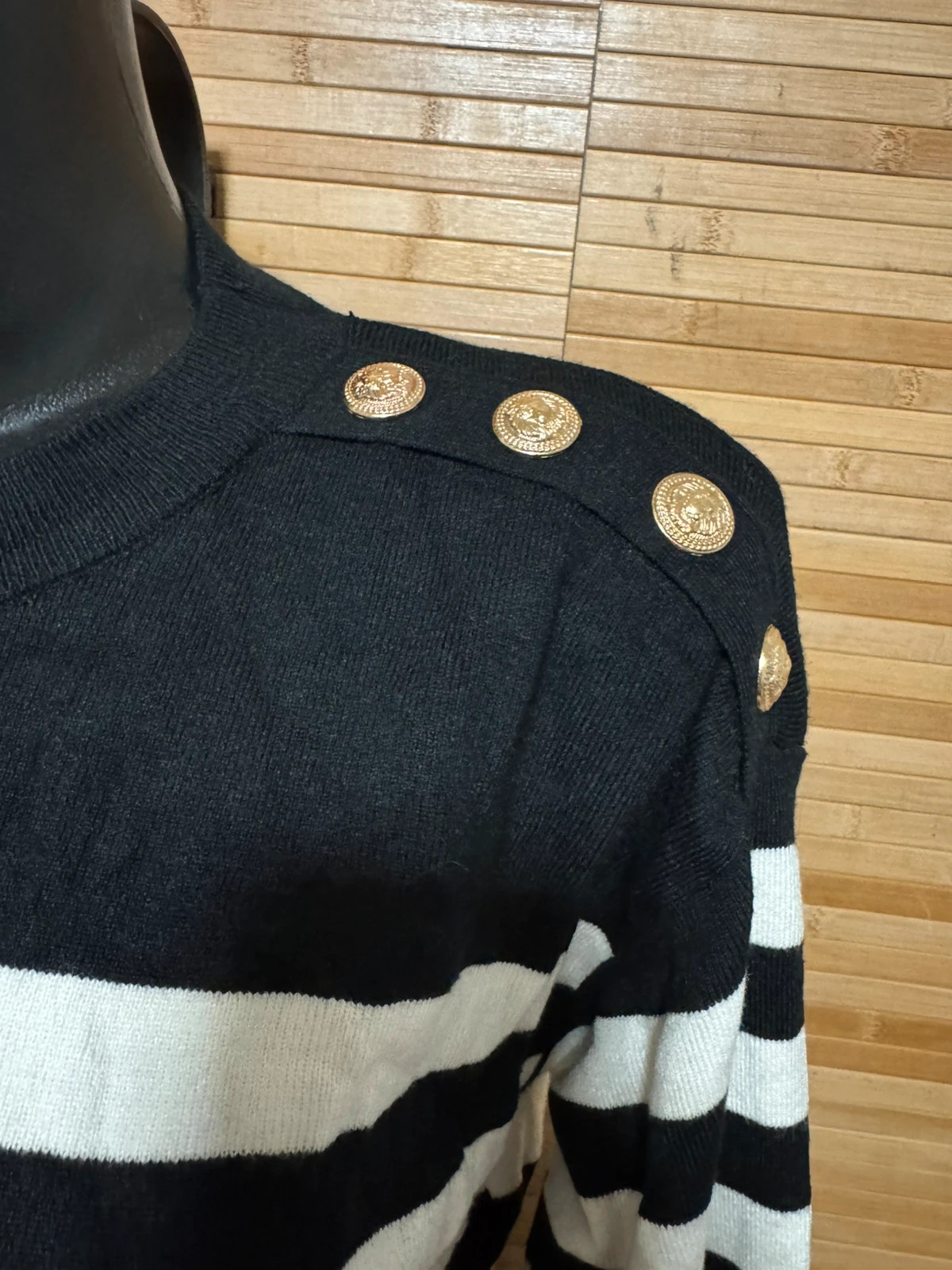 Jersey crop oversize rayas marca Occult talla única 😍 – OCCULT – taille Taille unique 3