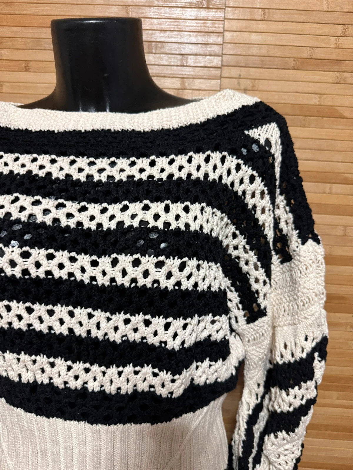 Jersey bicolor algodón de Zara , talla L 😍 – Zara – taille L / 40 / 12 3