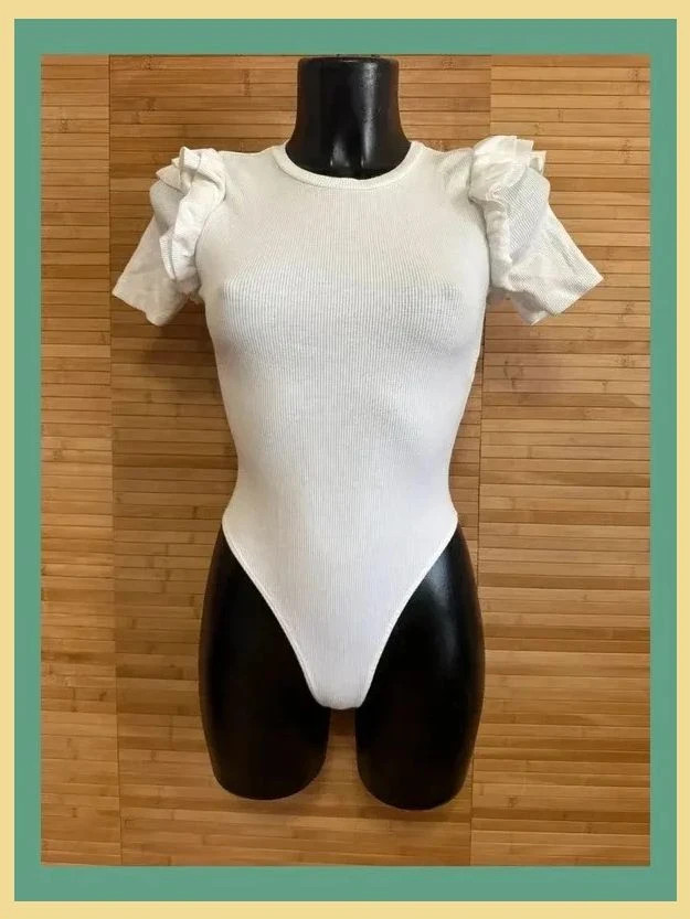 Body blanco de Zara talla M 😍