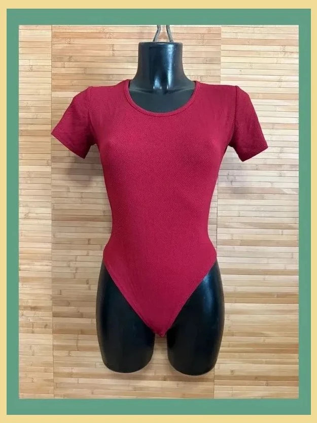 Body vintage marca tresor talla L , elástico 😍