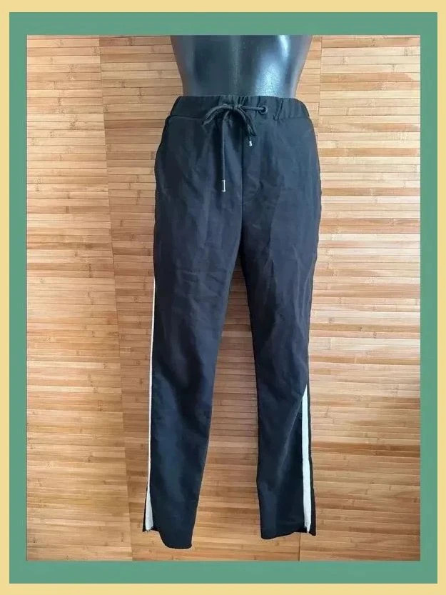 Pantalones bicolor marca Distrikt Nøreebro , talla S , elástico 😍