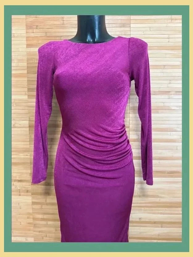 Elegante vestido midi , tejido elástico y muy cómodo , de Carlo pascual , talla 38 😍 – Carlo Pascual – taille M / 38 / 10 3