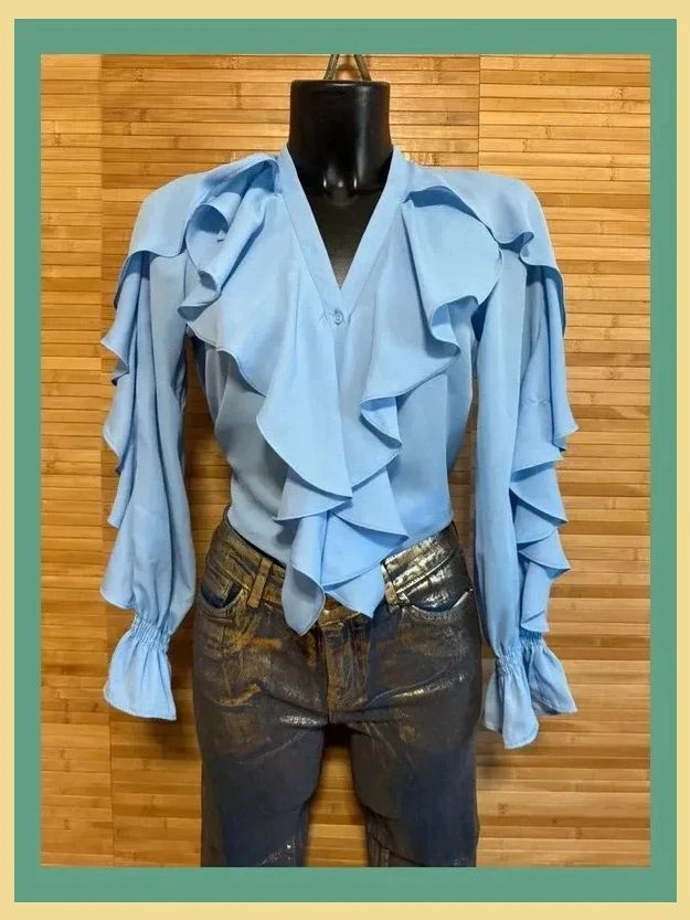 Divina blusa volantes de Zara , talla XS 😍 – Zara – taille XS / 34 / 6 2