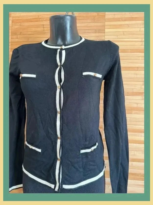 Cárdigan bicolor punto fino de sfera talla S 😍 – Sfera – taille S / 36 / 8 2