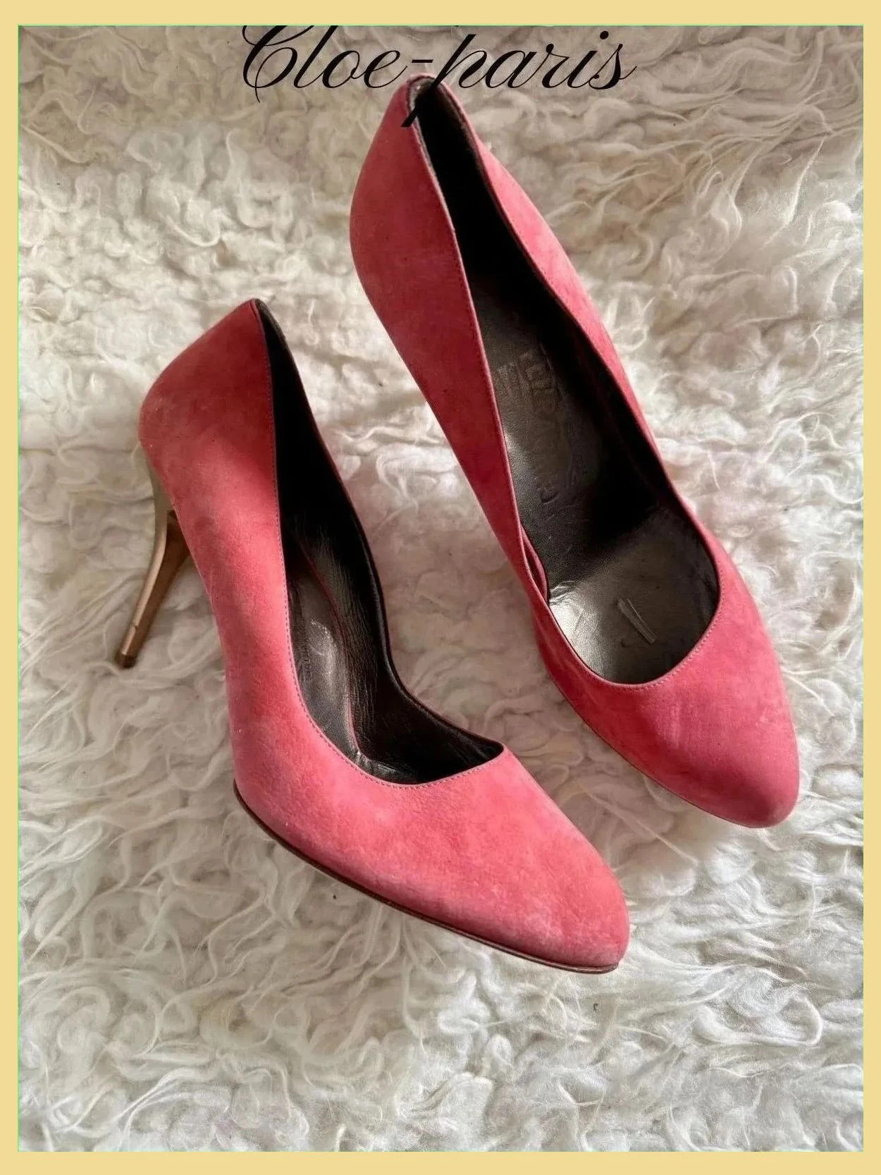 Divinos tacones ante de Salvatore Ferragamo, núm 37/5 😍 – Salvatore Ferragamo – taille 37.5 2
