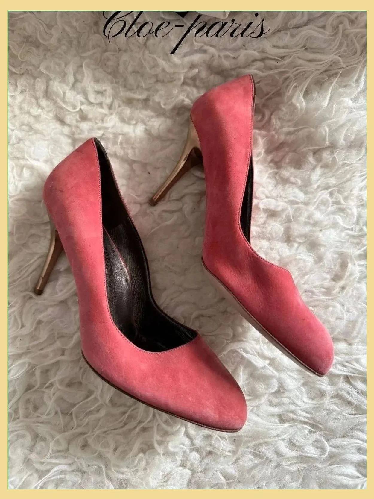 Divinos tacones ante de Salvatore Ferragamo, núm 37/5 😍 – Salvatore Ferragamo – taille 37.5 3