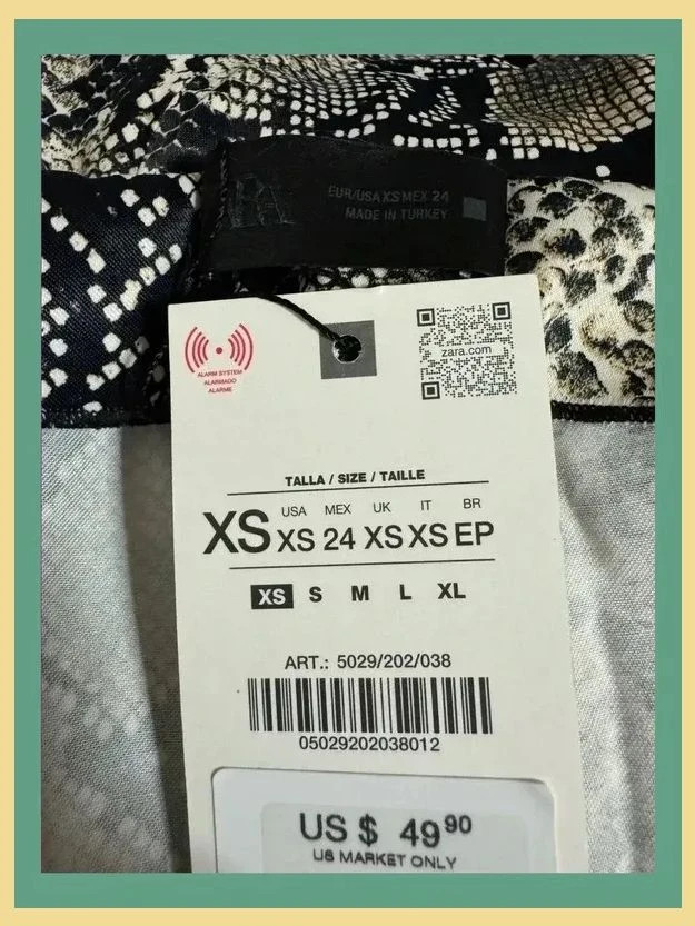 Divina falda midi satinada , animal print, de Zara talla XS 😍 – Zara – taille XS / 34 / 6 4