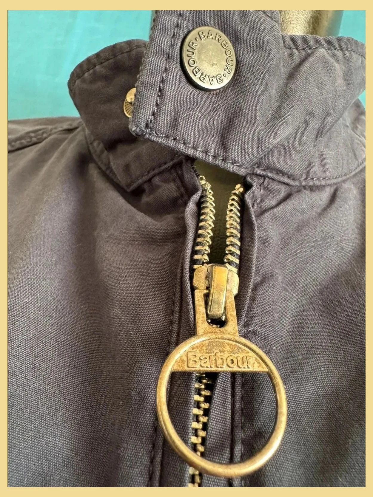 Chaqueta algodón ligera de hombre marca Barbour talla M 😍 – Barbour – taille M 5