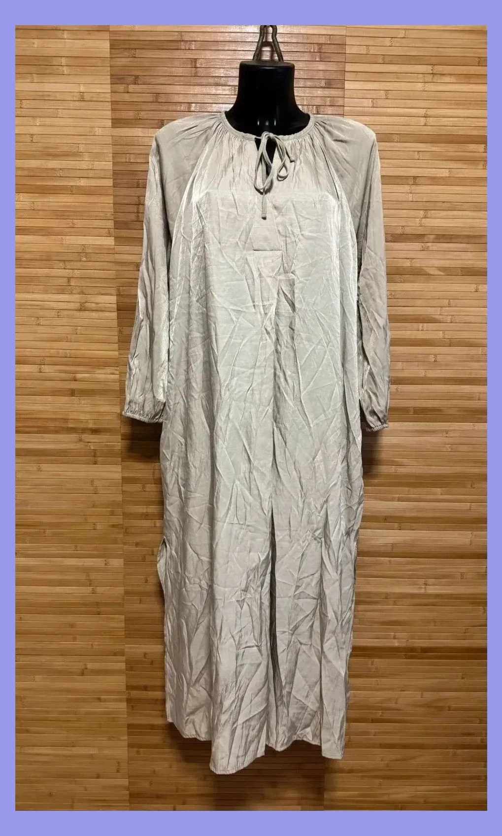 Vestido largo oversize de H&M cinturón no incluido 😍 – H&M – taille Taille unique 3