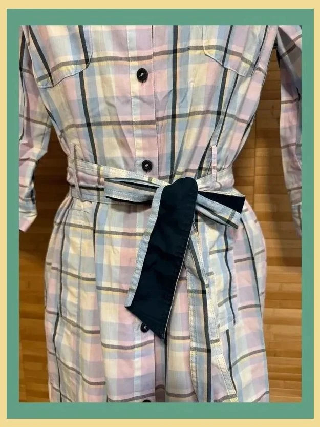 Divino vestido cuadros algodón de Spagnolo talla M 😍 – spagnolo – taille M / 38 / 10 5