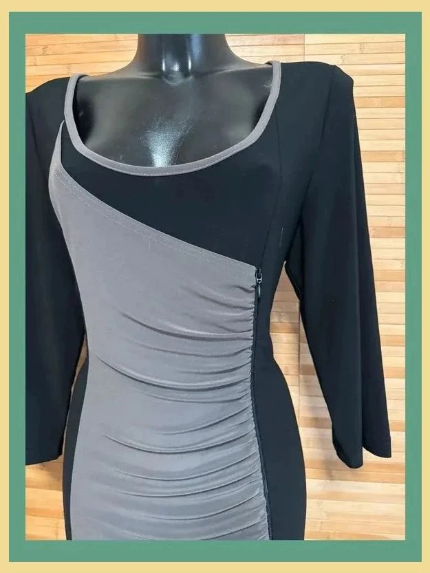 Divino vestido midi de Joseph Ribkoff , talla 48 , elástico 😍 – Joseph Ribkoff – taille 4XL / 48 / 20 4