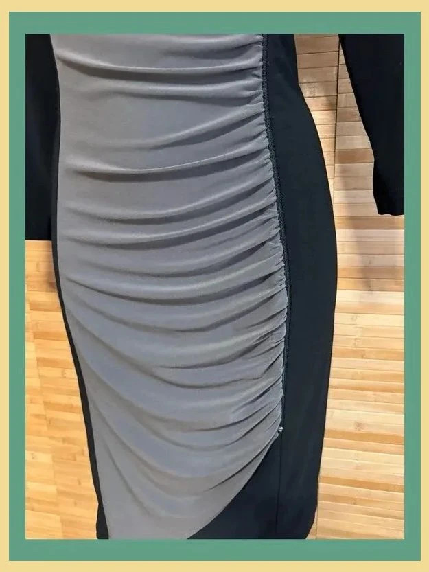 Divino vestido midi de Joseph Ribkoff , talla 48 , elástico 😍 – Joseph Ribkoff – taille 4XL / 48 / 20 5