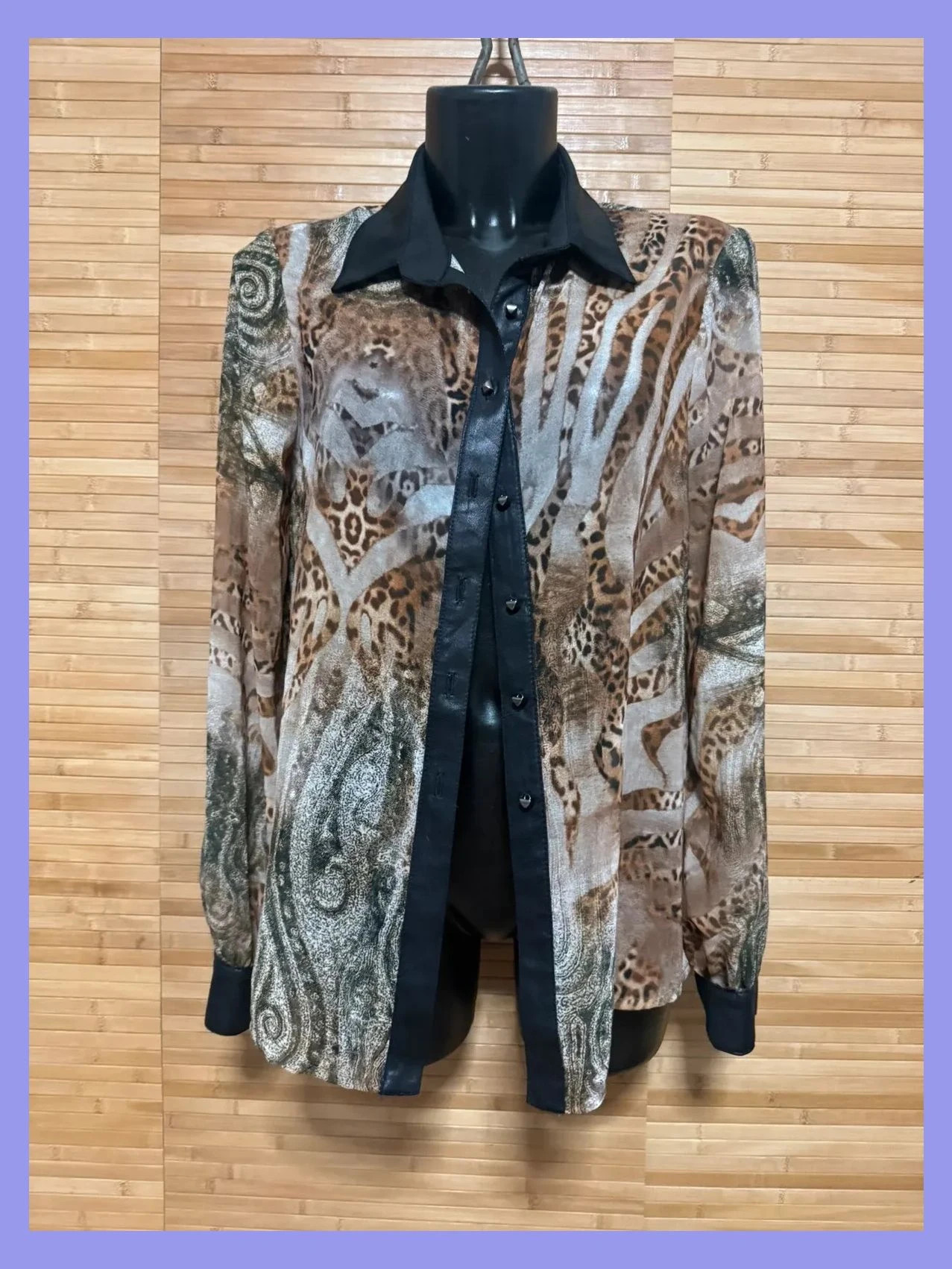 Blusa vintage de Jeff Gallano talla M 😍