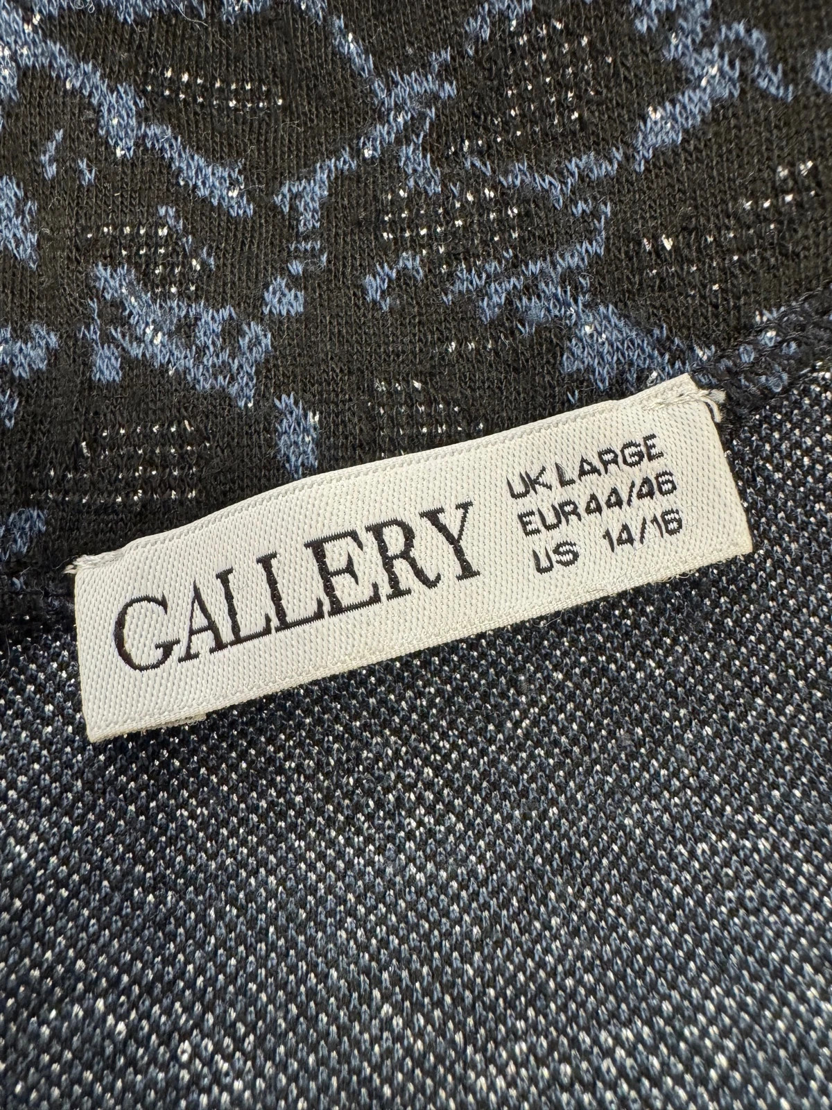 Jersey estampado marca Gallery talla 44 😍 – Gallery – taille XXL / 44 / 16 4