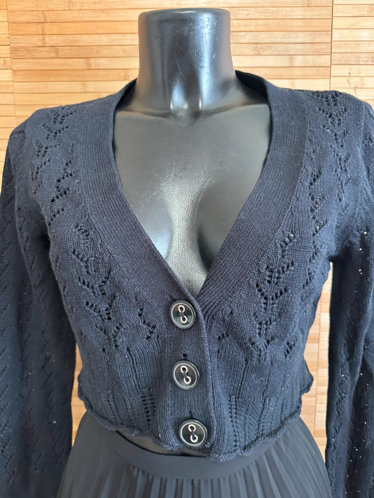 Cárdigan crop calado marca Oscalicia talla S 😍 – Oscalicia – taille S / 36 / 8 2