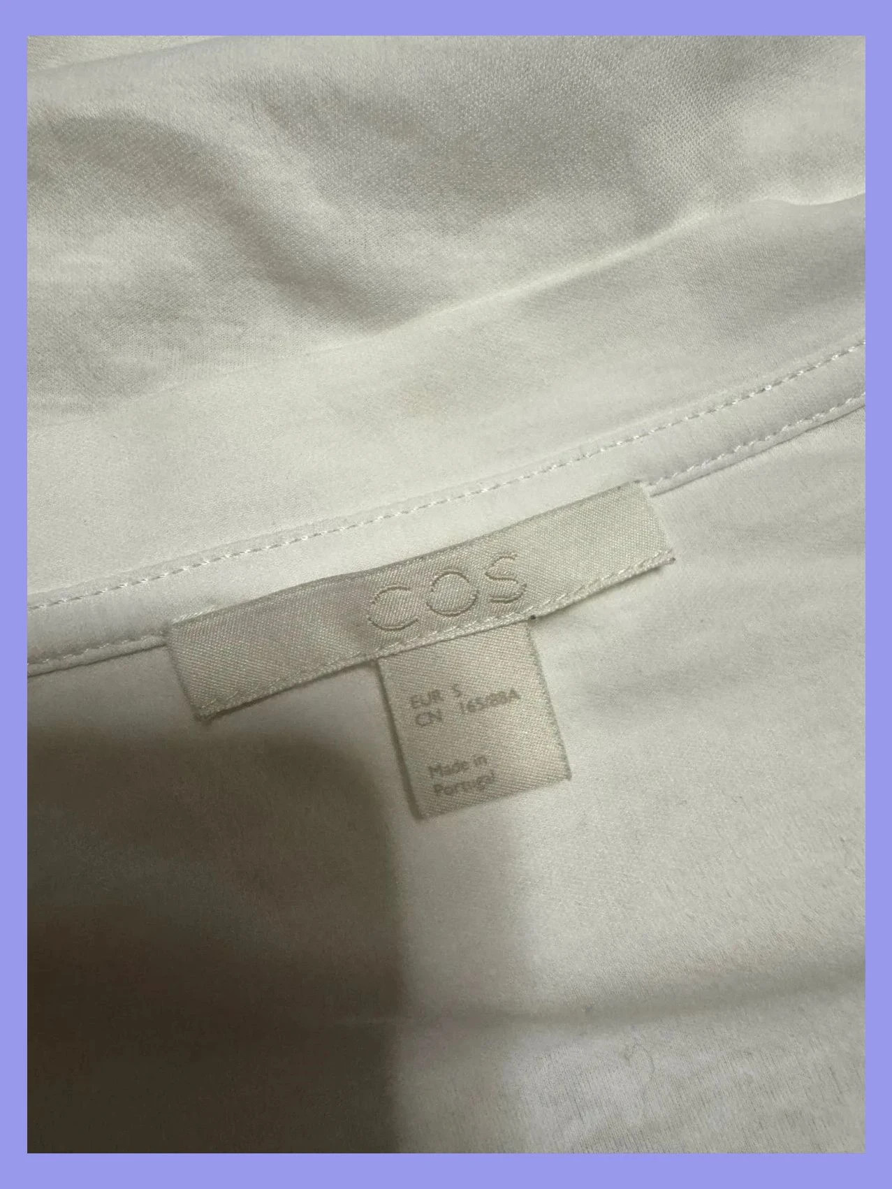 Divina blusa oversize marca Cos , talla S 😍 – COS – taille S / 36 / 8 5