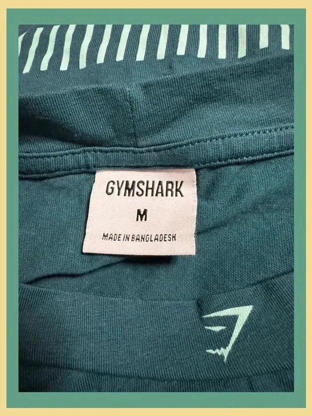 Camiseta algodón crop de marca Gymshark , talla M 😍 – Gymshark – taille M / 38 / 10 5