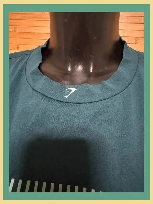 Camiseta algodón crop de marca Gymshark , talla M 😍 – Gymshark – taille M / 38 / 10 3