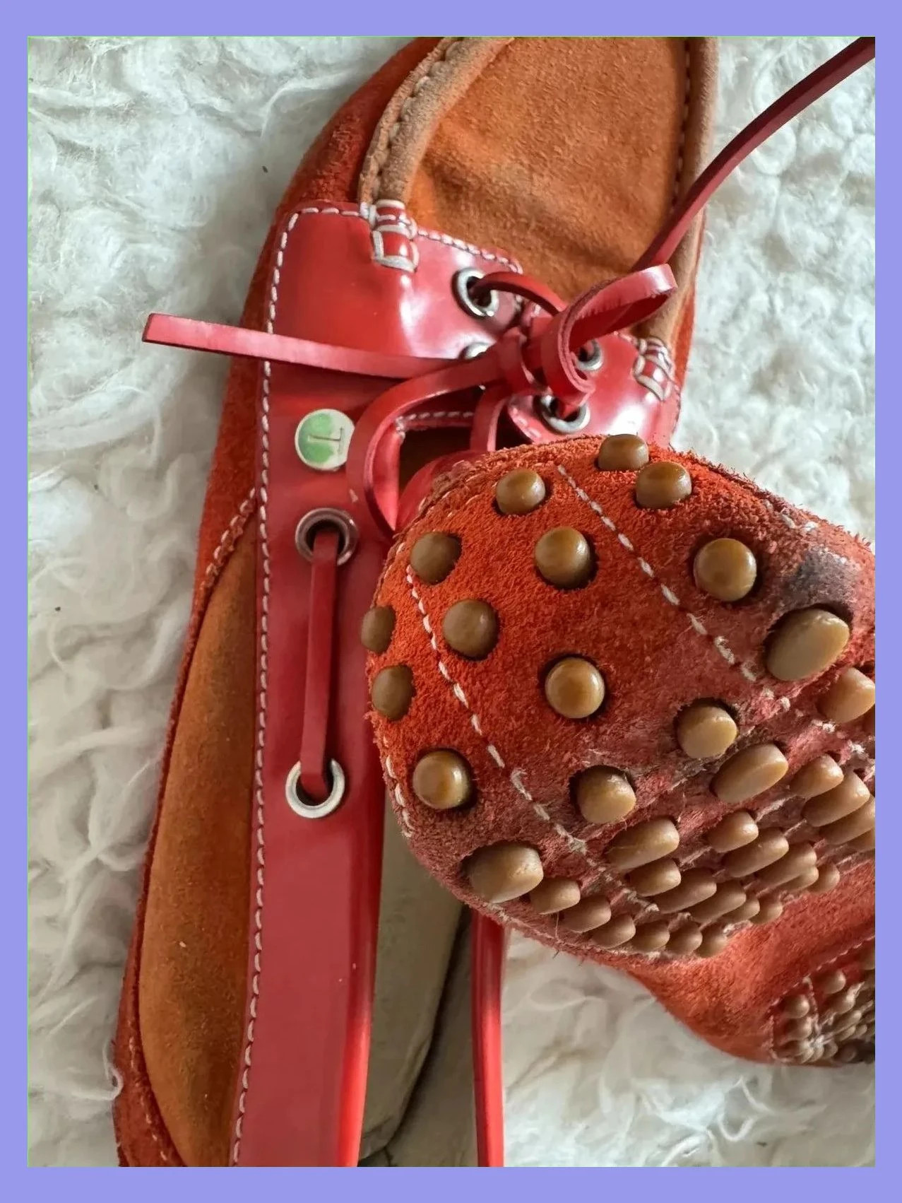 Mocasines ante de marca Tods , número 36/5 😍 – Tod's – taille 36.5 4