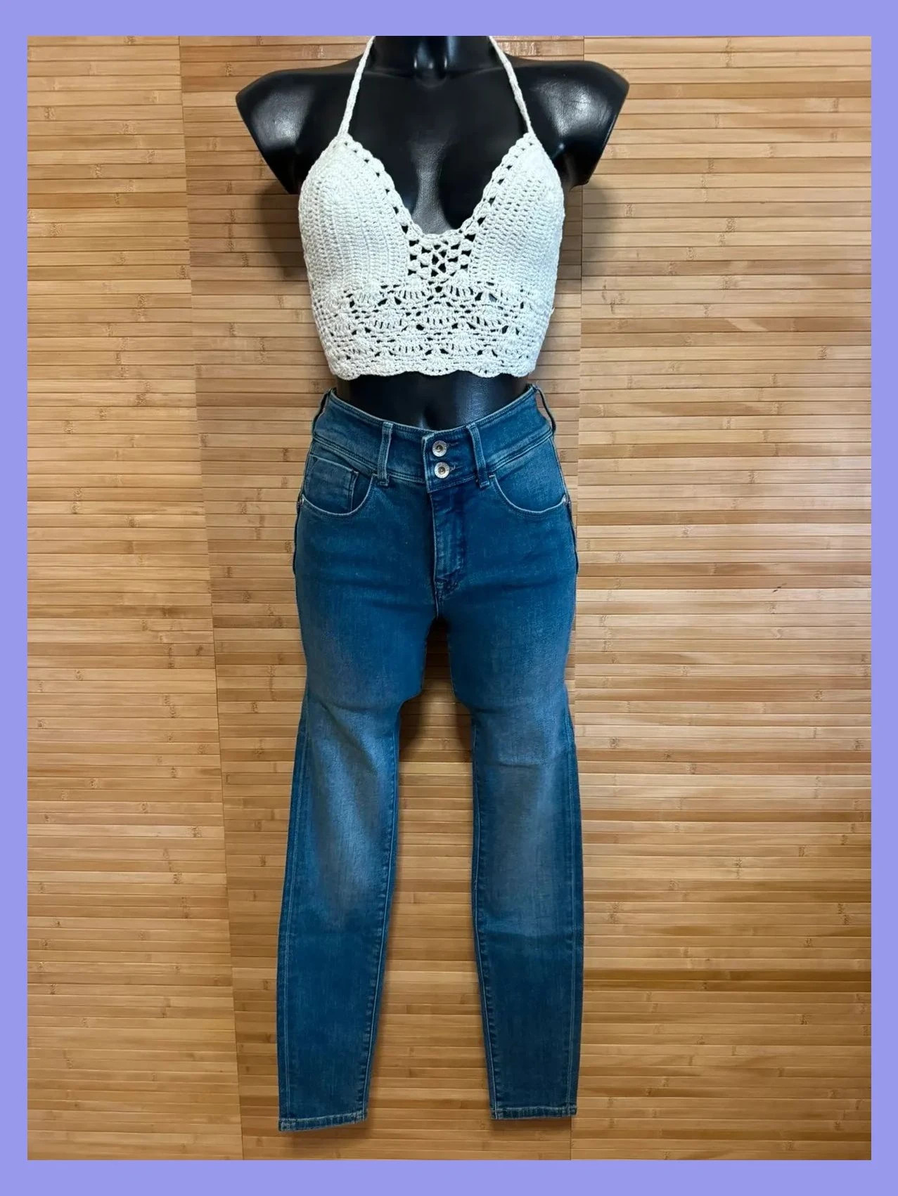 Divino vaquero marca salsa , talla 36 😍