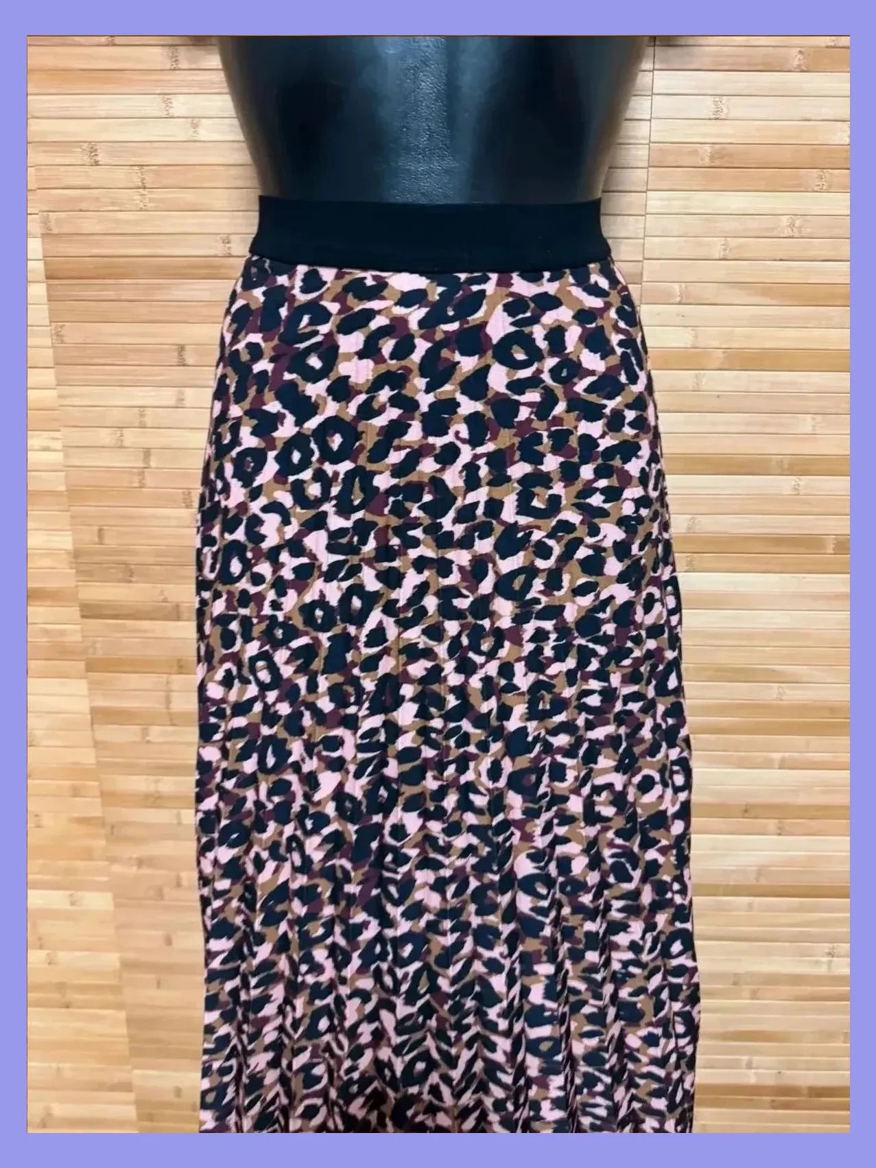Divina falda plisada animal print , talla M 😍 – Imperial – taille M / 38 / 10 3