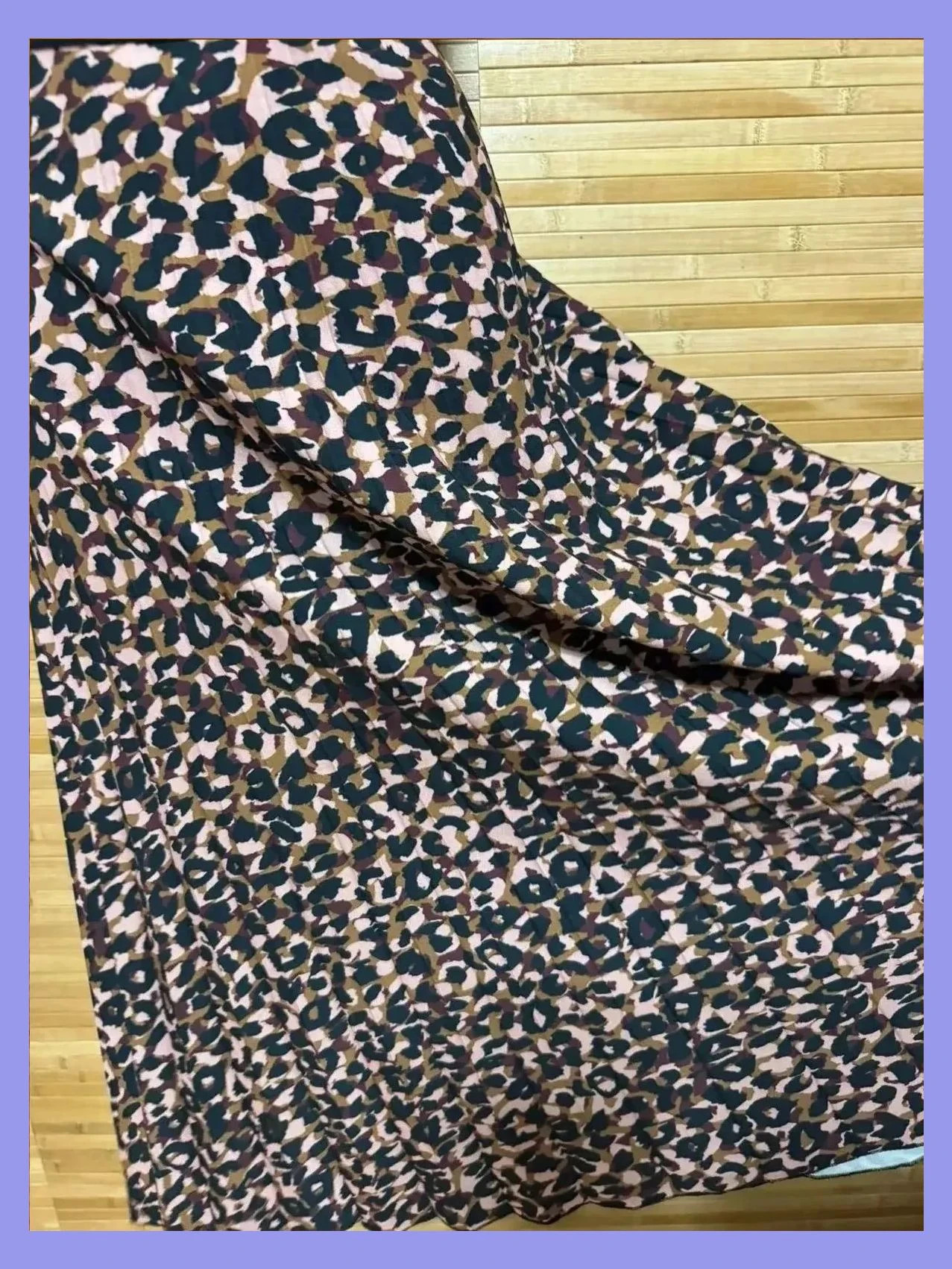 Divina falda plisada animal print , talla M 😍 – Imperial – taille M / 38 / 10 4