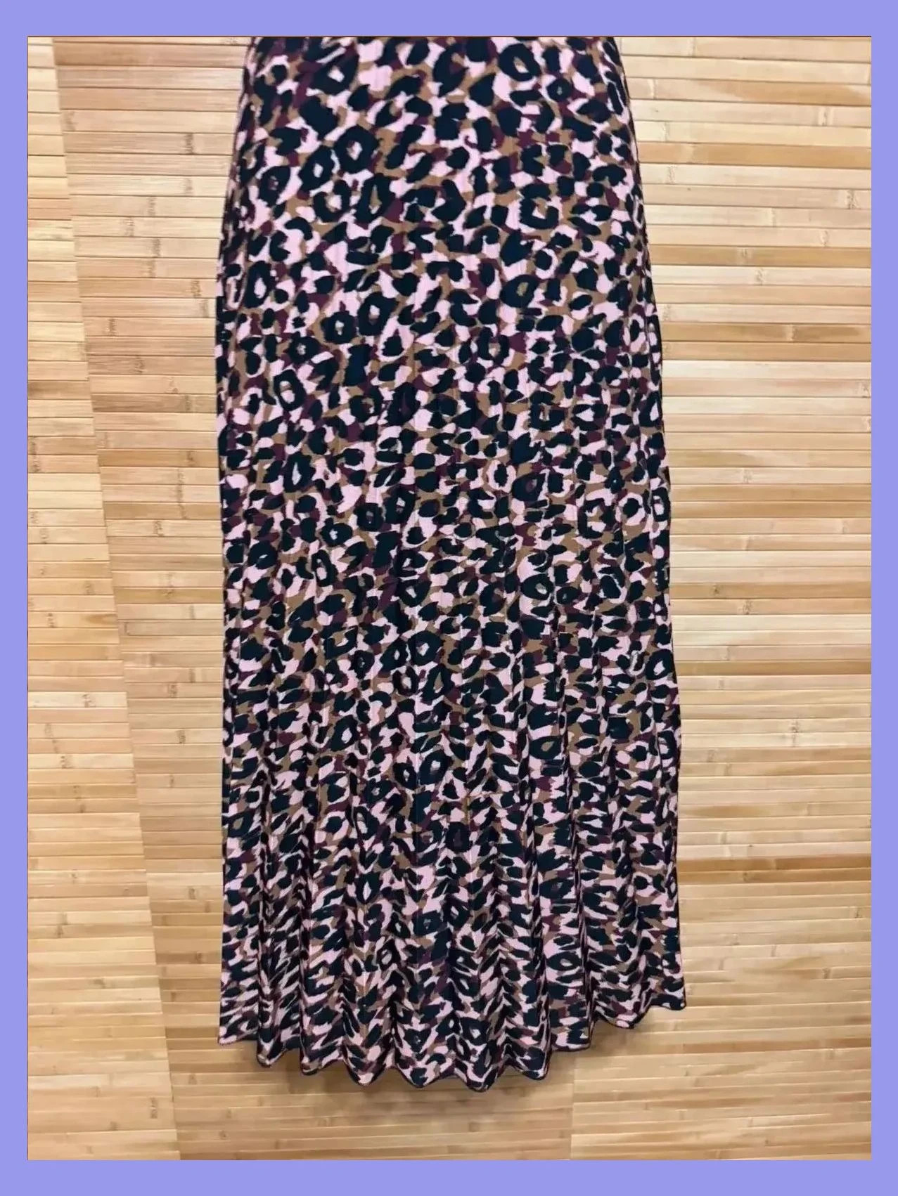 Divina falda plisada animal print , talla M 😍 – Imperial – taille M / 38 / 10 2