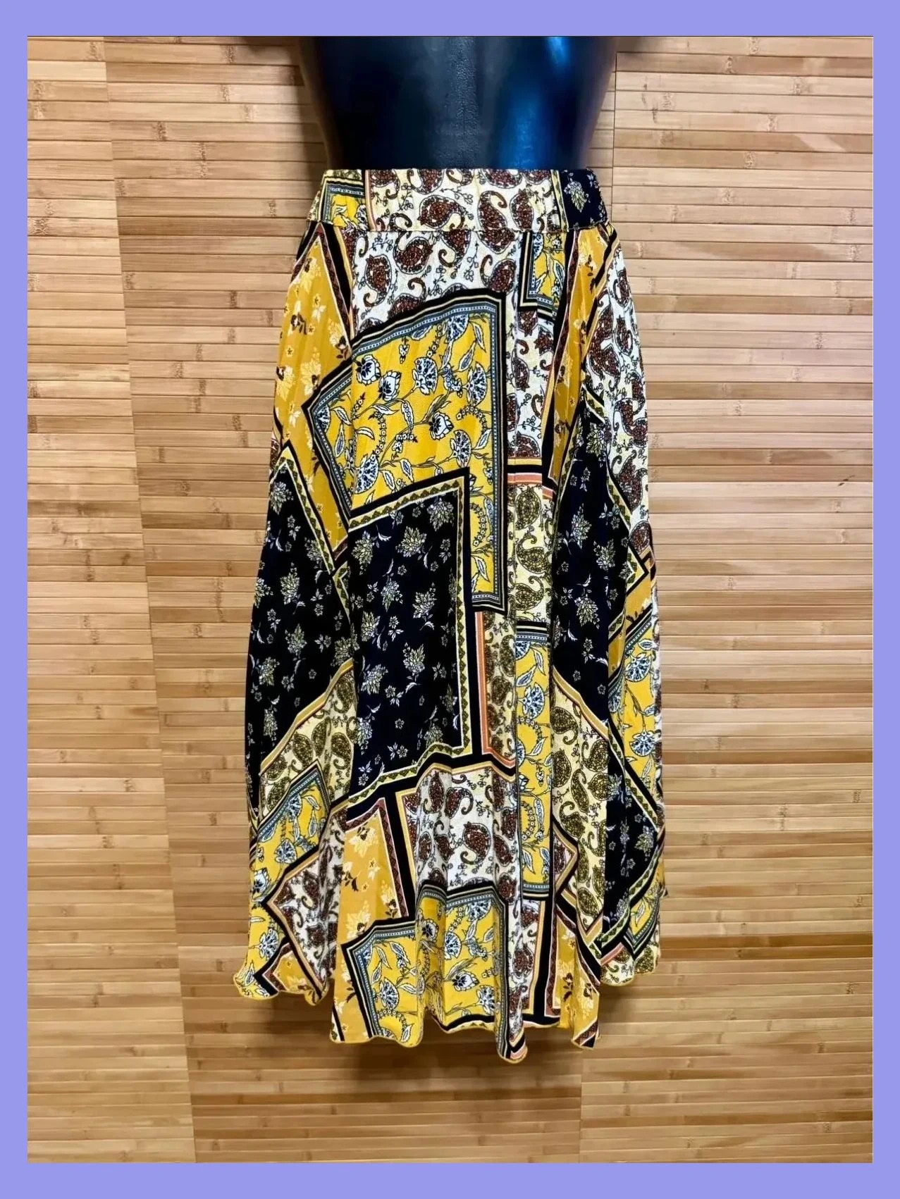 Divina falda midi plisada de Gina tricot 😍