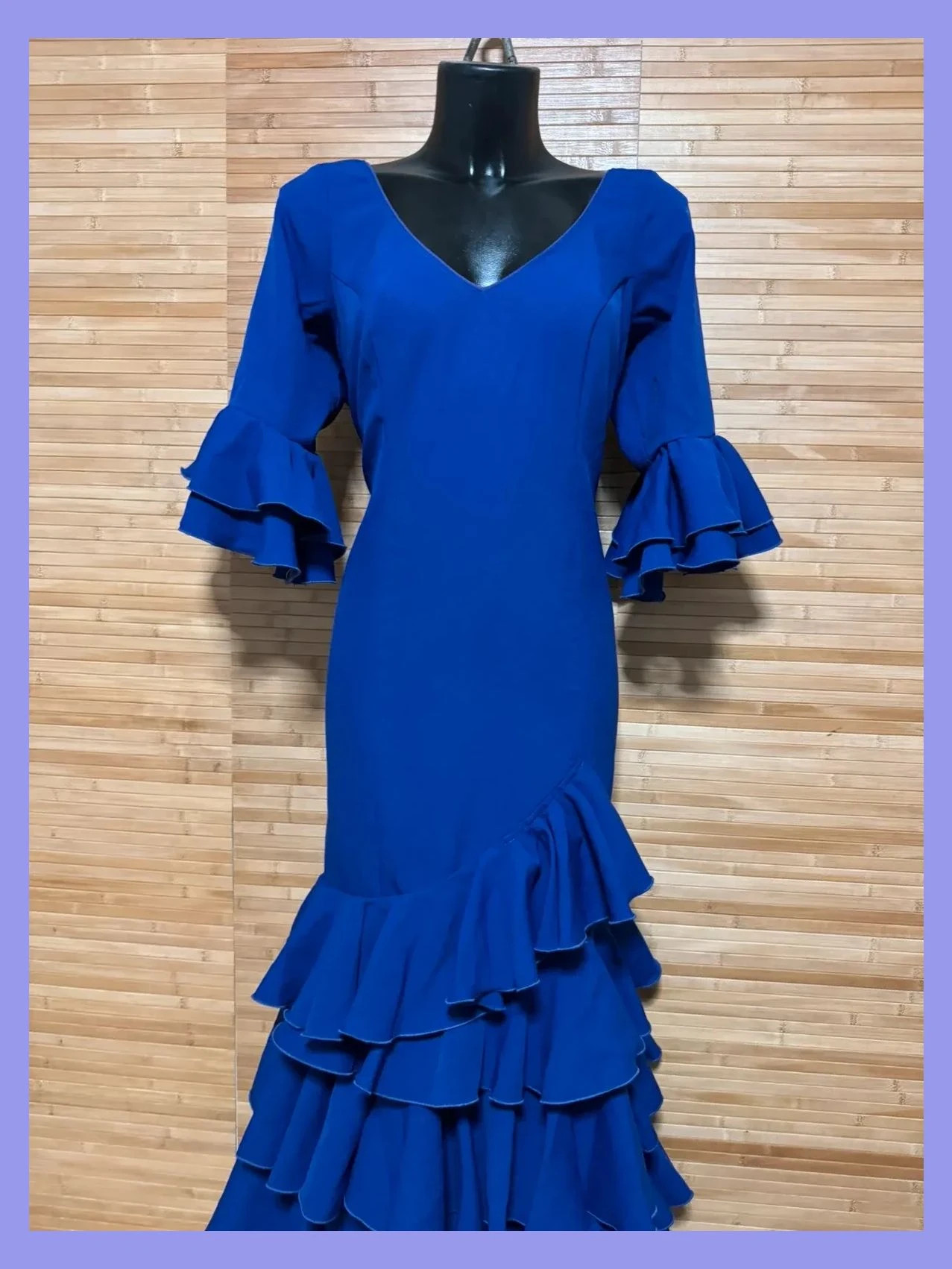 Espectacular vestido de gitana , color morado , talla 50 😍 – La Boutique – taille 5XL / 50 / 22 3