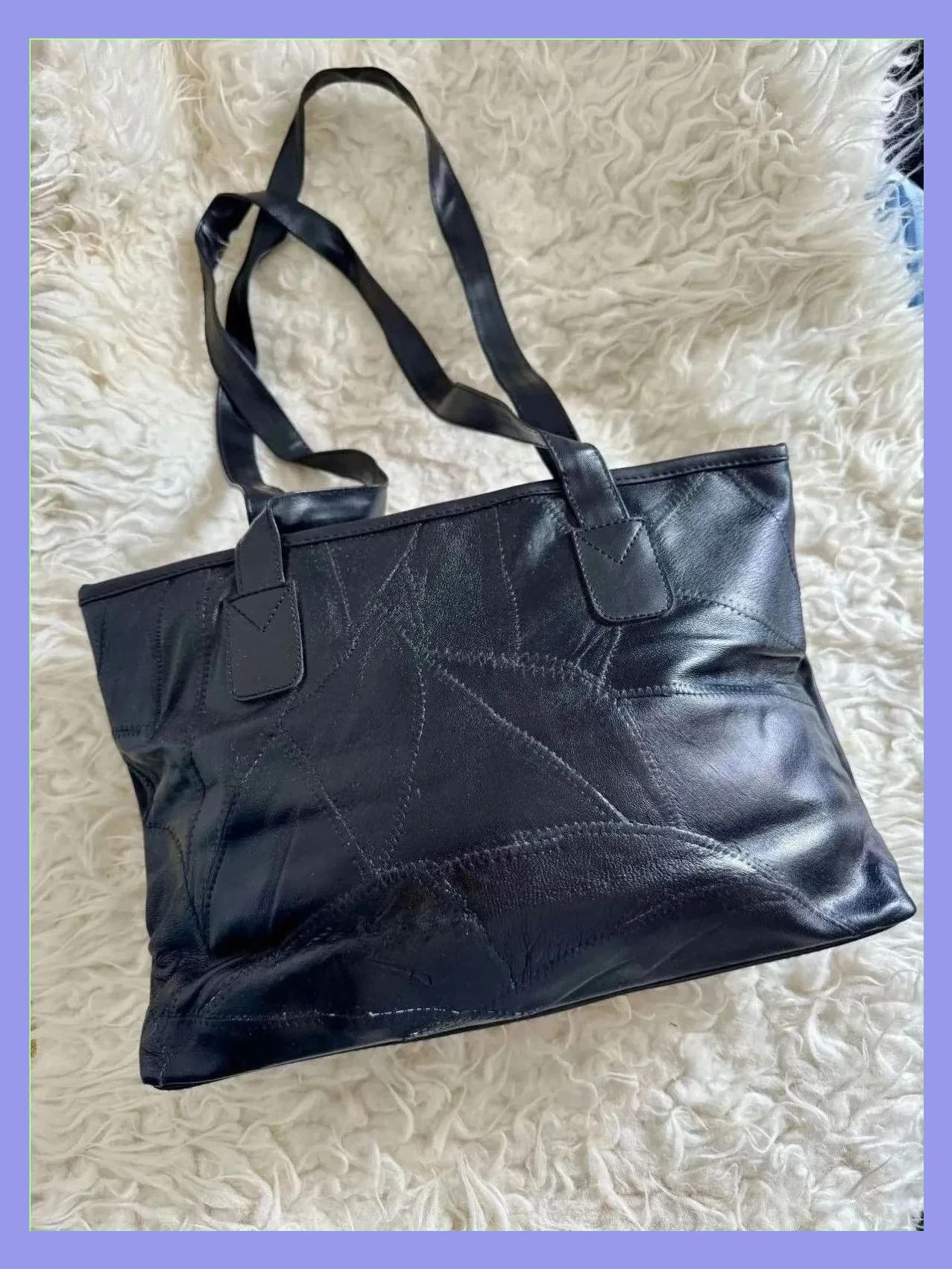 Divino bolso piel pach , vintage 😍