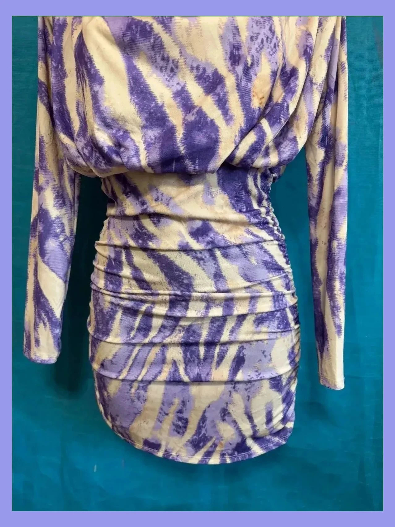 Vestido estampado tela elástica de marca Insta girl , talla S/M 😍 – Insta Girl – taille S / 36 / 8 2