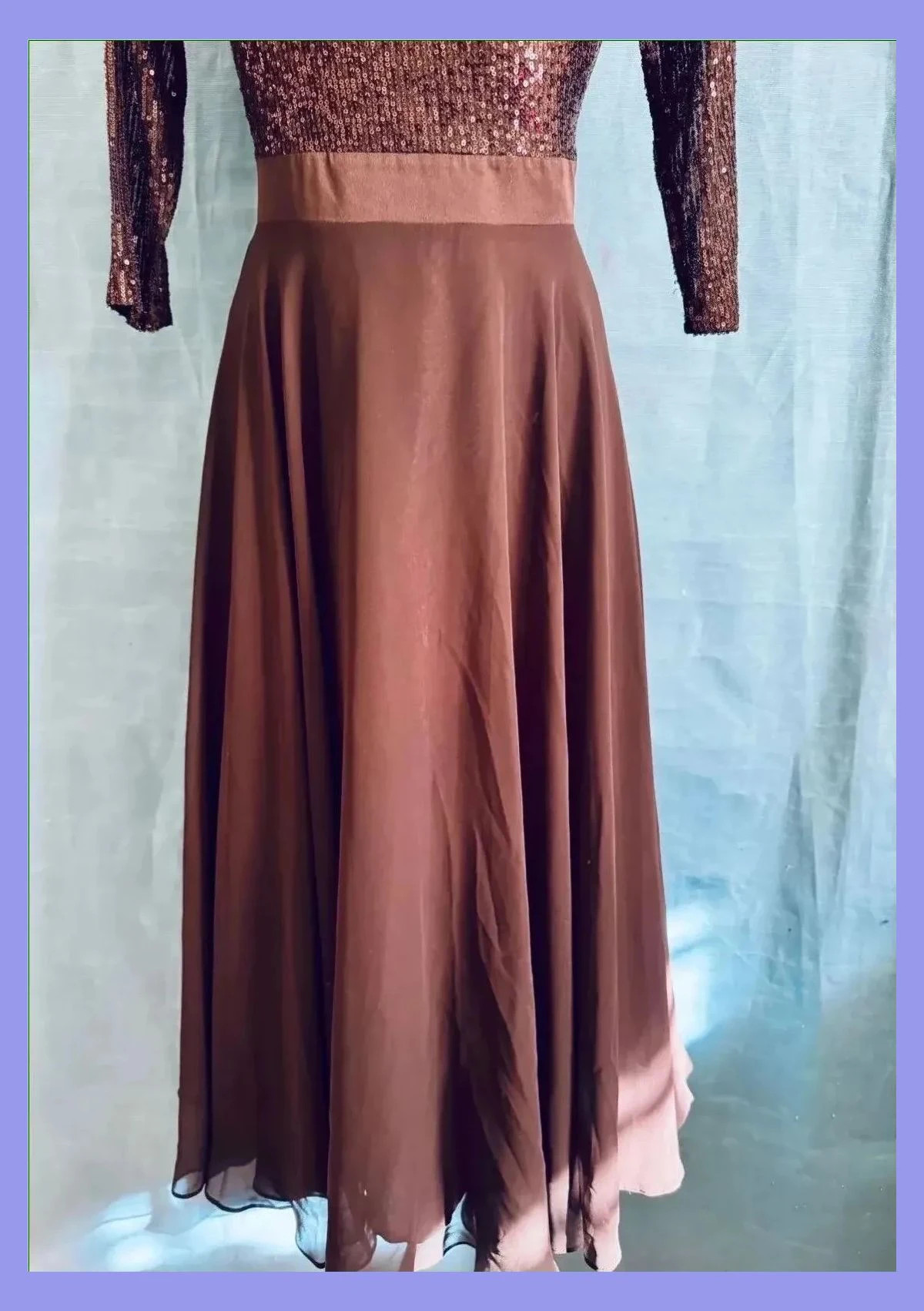Espectacular vestido fiesta con cuerpo lentejuelas, color negro de marca Swing talla 42 😍 – Swing – taille XL / 42 / 14 2
