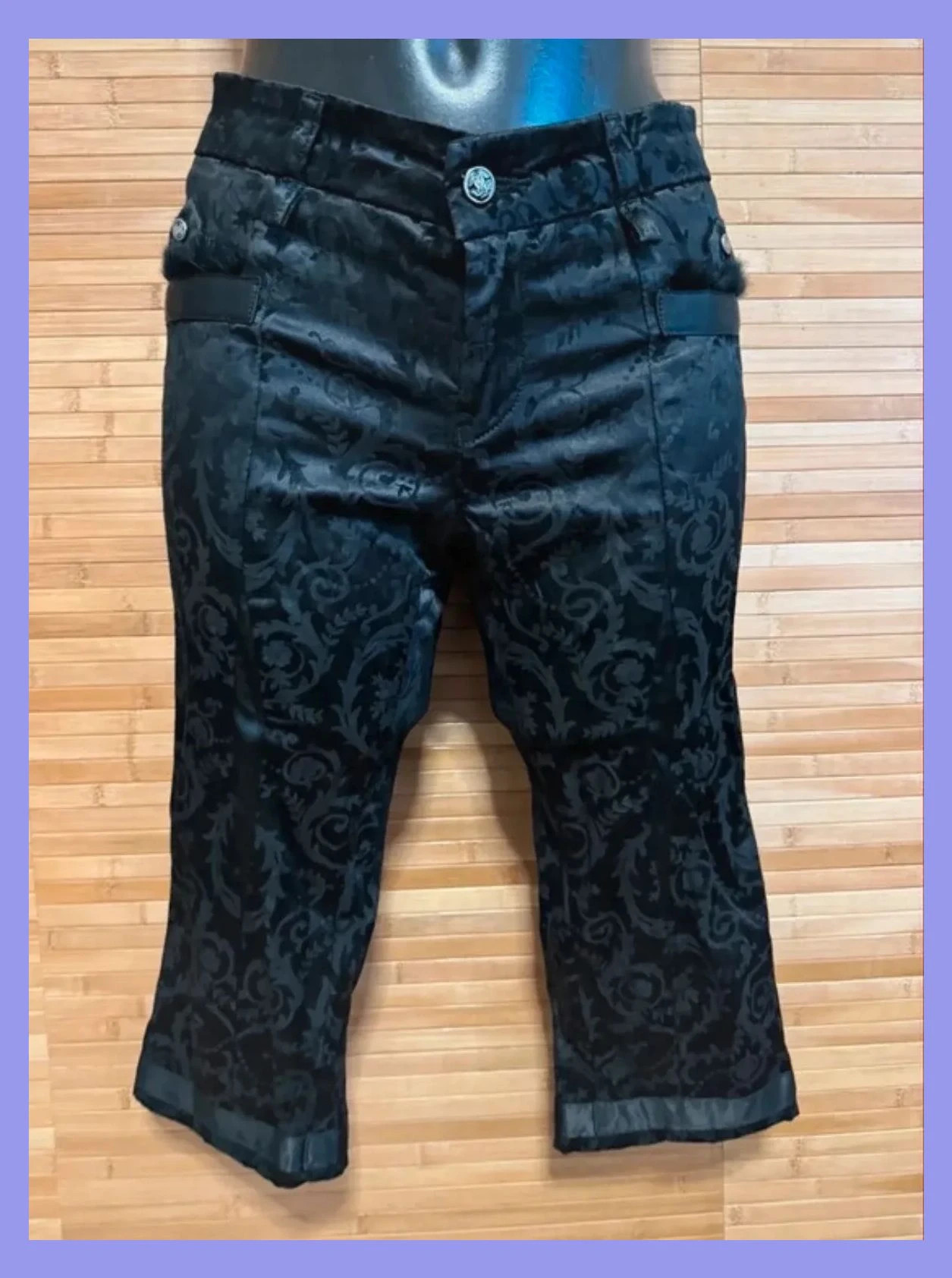 Divino pantalón satinado pirata, de Roberto Cavalli , talla 36 😍 – Roberto Cavalli – taille S / 36 / 8 2