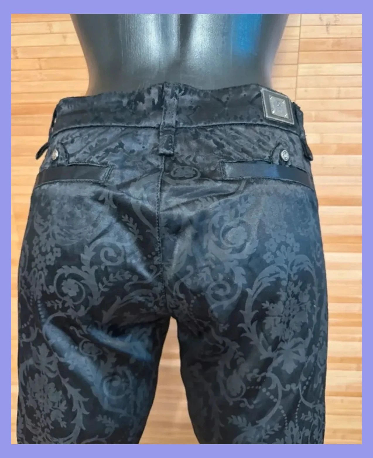 Divino pantalón satinado pirata, de Roberto Cavalli , talla 36 😍 – Roberto Cavalli – taille S / 36 / 8 5