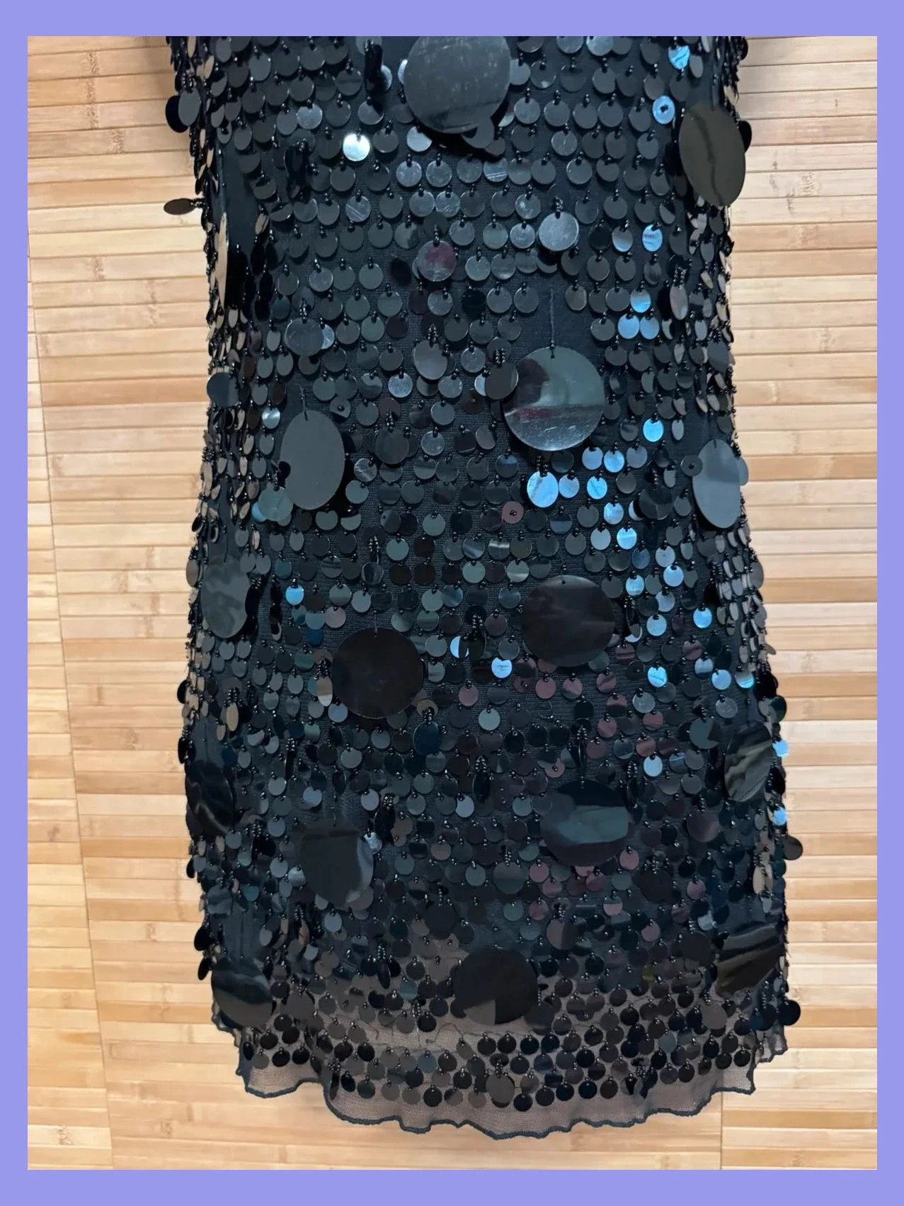 Divino vestido mini vintage con lentejuelas talla S 😍 – Vintage – taille S / 36 / 8 2