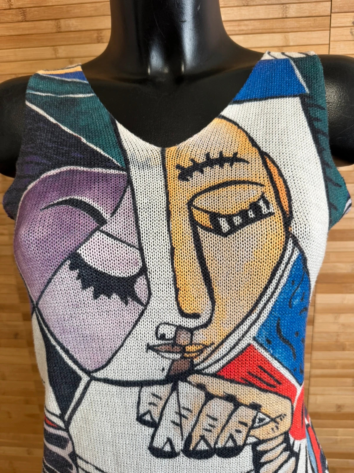 Top estampado punto talla única para S/M 😍 – Vintage – taille Taille unique 3