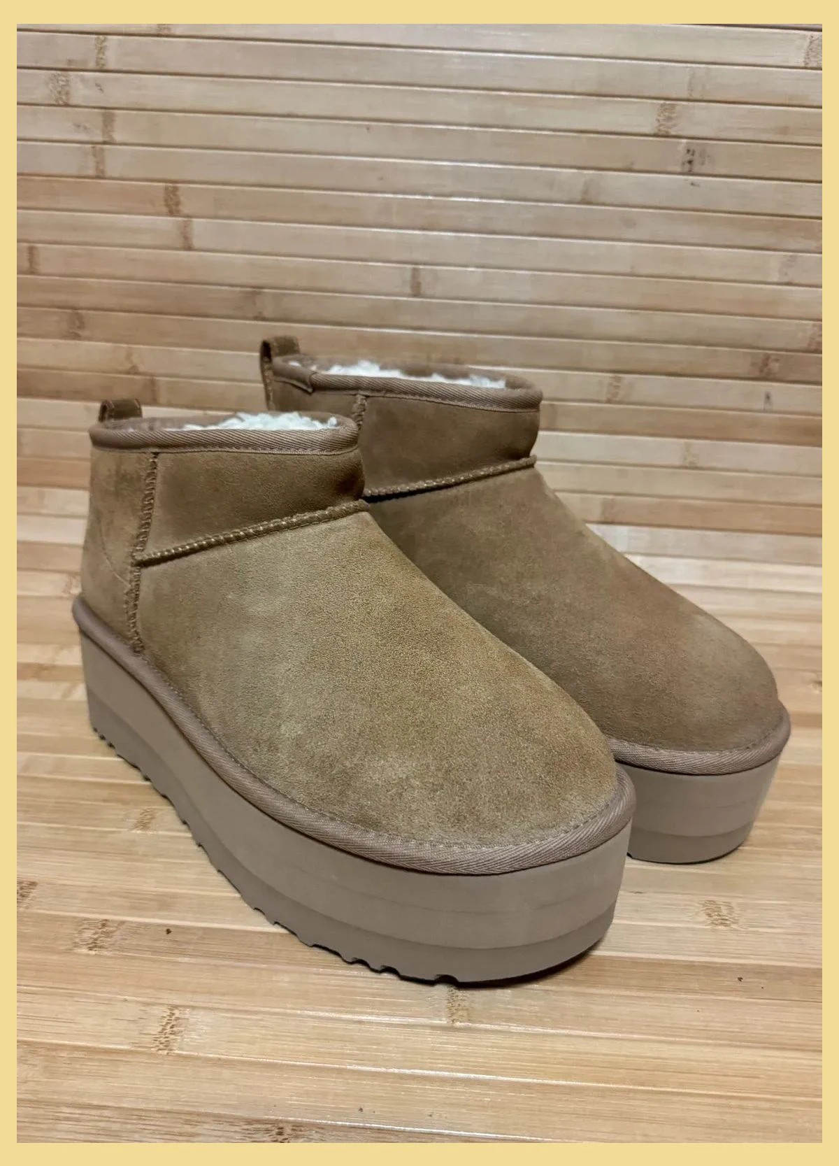 Botines cortos plataforma de marca UGG , número 40 😍