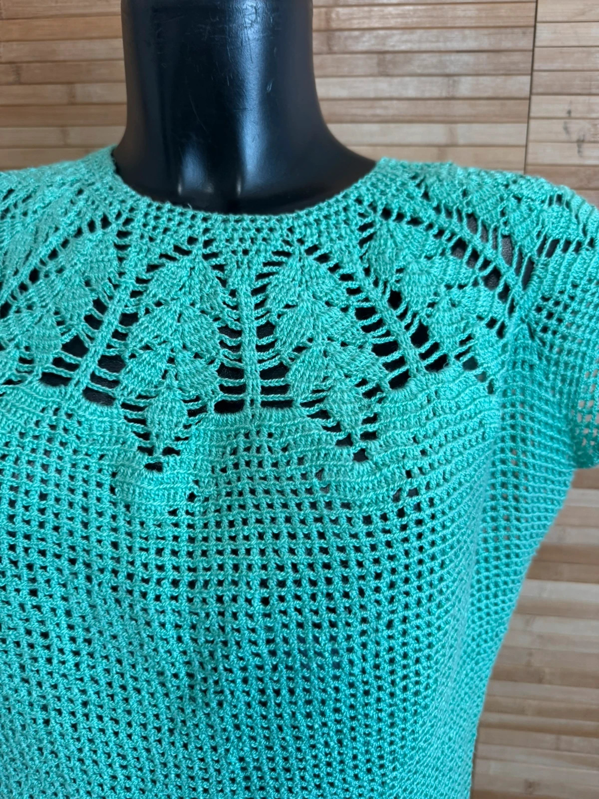 Top crochet vintage hecho a mano talla única para S/M 😍 – Vintage – taille Taille unique 3