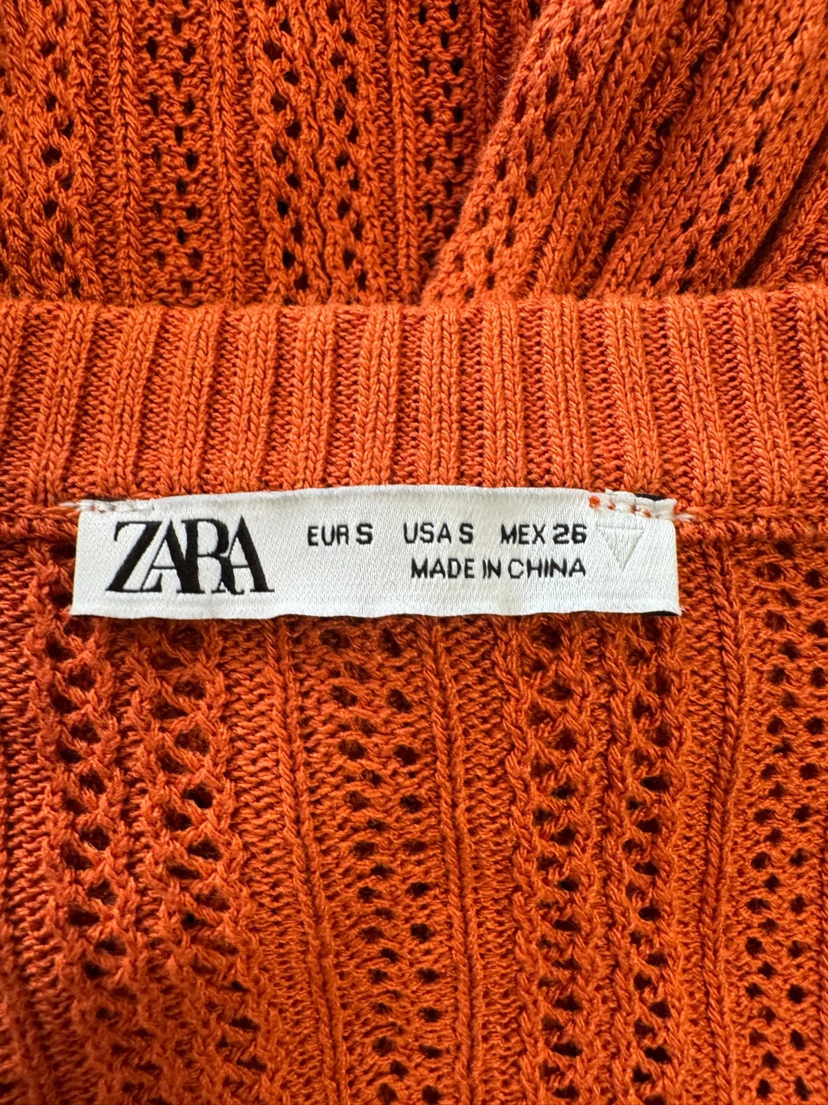 Jersey fino calado de Zara talla S 😍 – Zara – taille S / 36 / 8 4