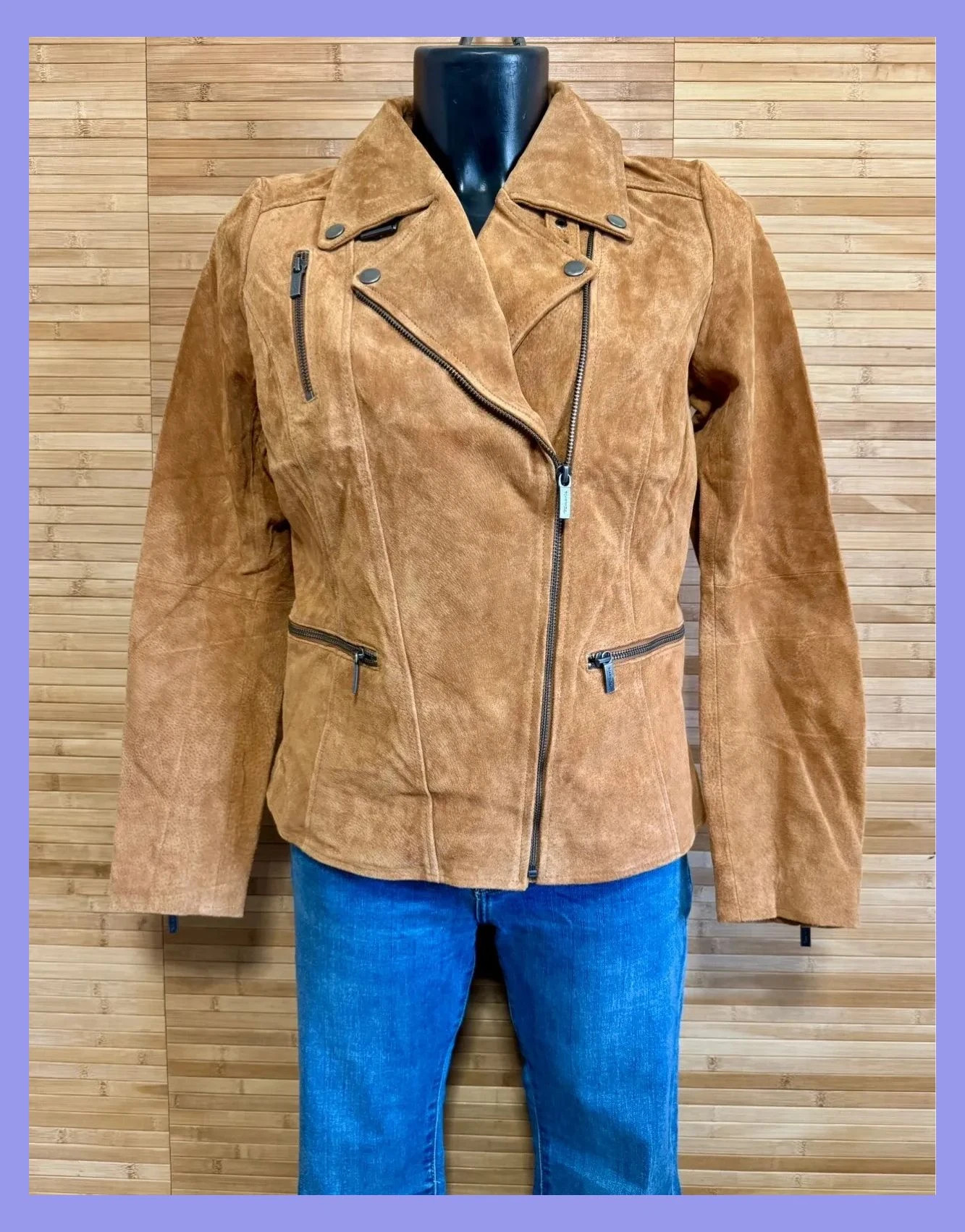 Divina chaqueta ante marca Tamaris talla 42 😍