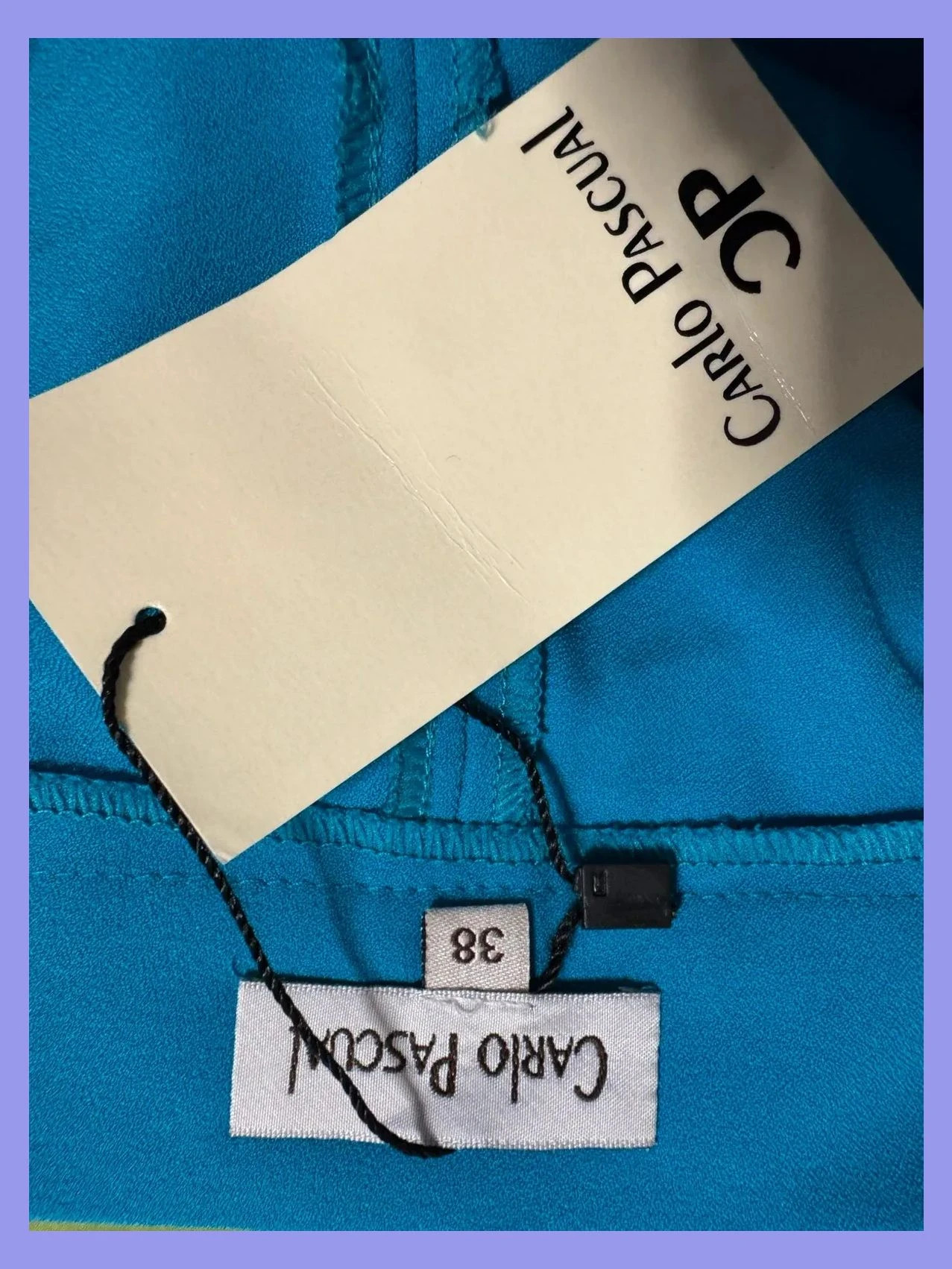 Divino pantalón ancho color turquesa de Carlo pascual , talla 38 😍 – Carlo Pascual – taille M / 38 / 10 5