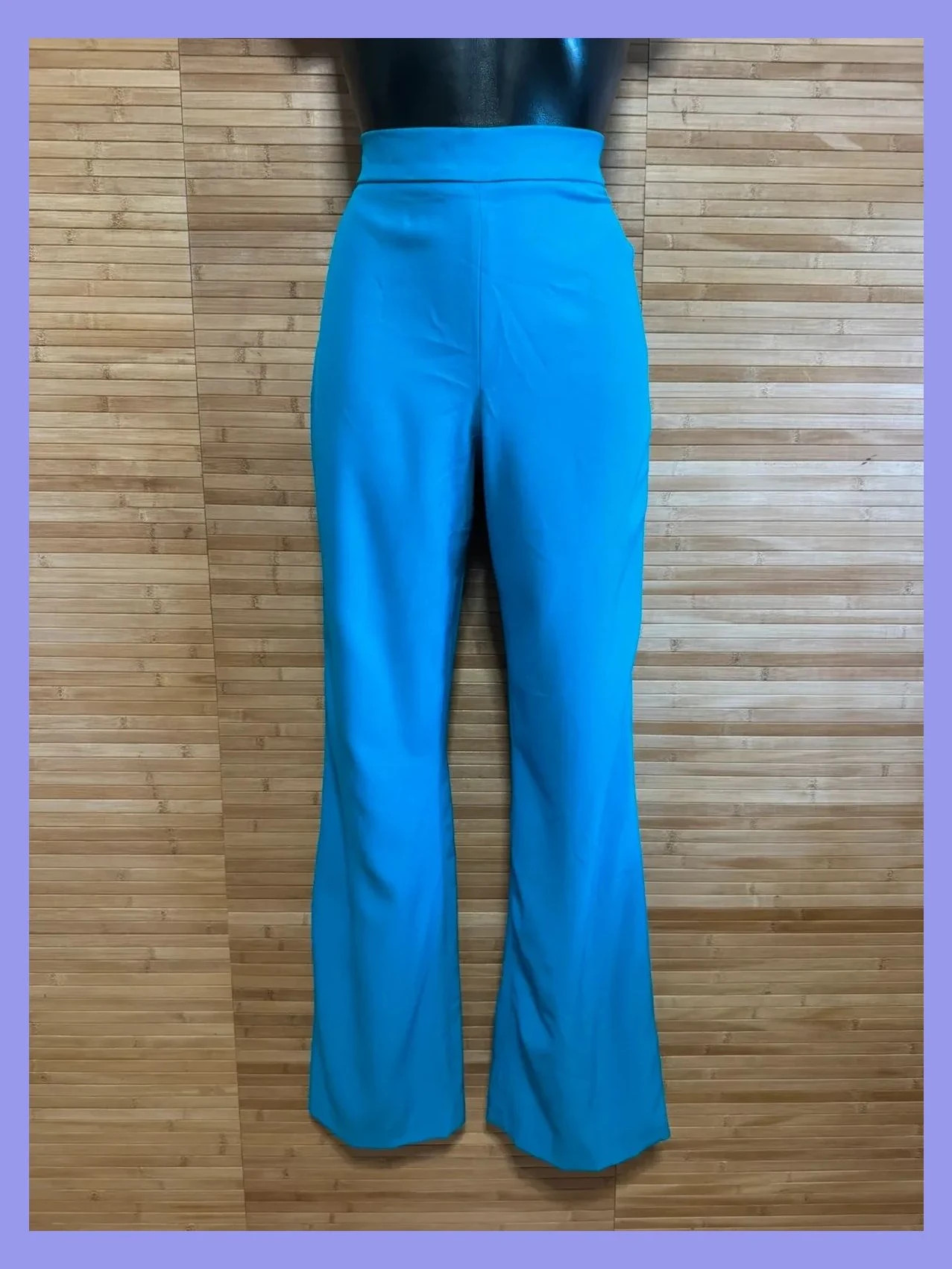 Divino pantalón ancho color turquesa de Carlo pascual , talla 38 😍