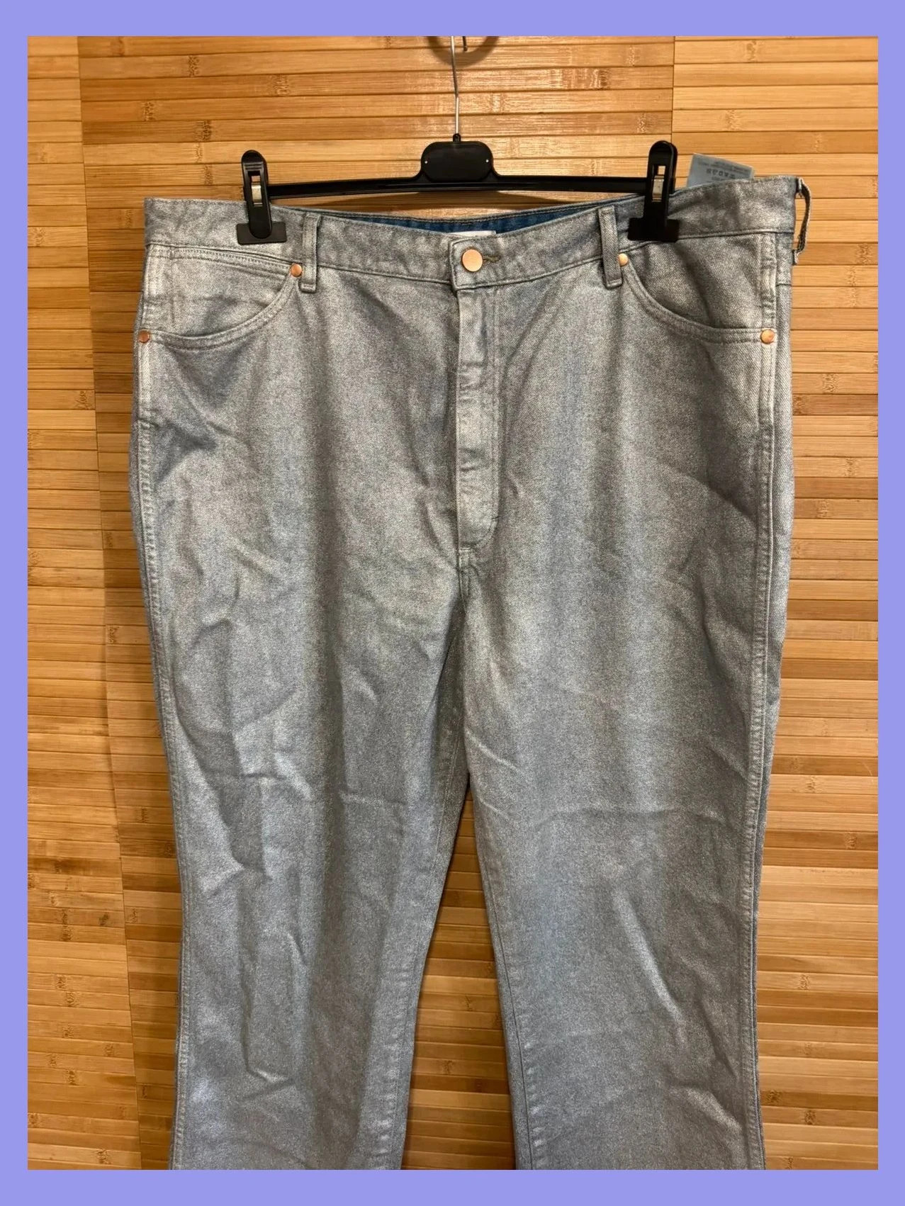 Divino vaquero Wrangler metalizado talla 46 😍 – Wrangler – taille XXXL / 46 / 18 3