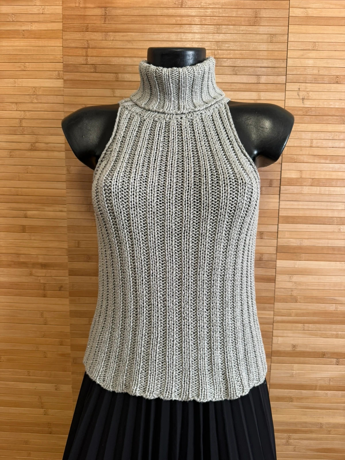 Top punto con brillo cuello alto , talla única para M/L vintage 😍