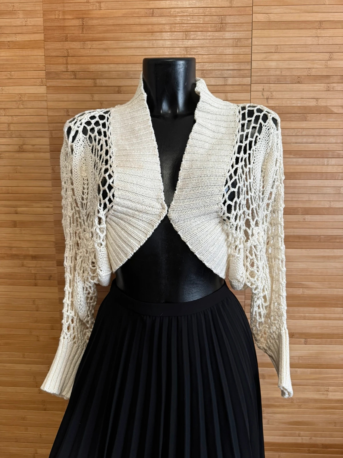 Divino cárdigan vintage crochet talla única 😍