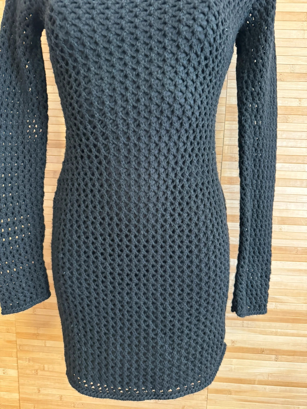 Vestido punto calado de Bershka talla M , lleva forro 😍 – Bershka – taille M / 38 / 10 2