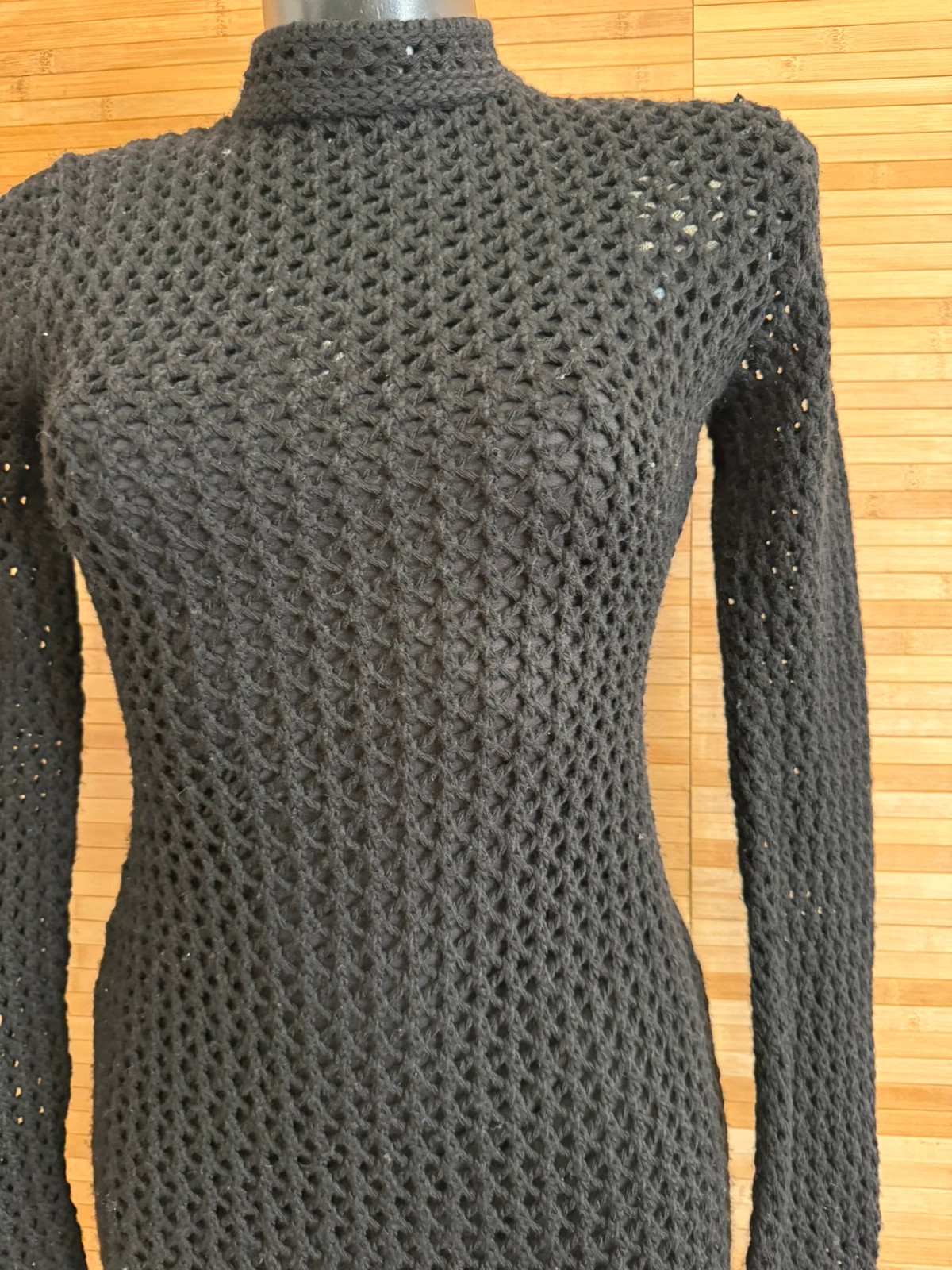 Vestido punto calado de Bershka talla M , lleva forro 😍 – Bershka – taille M / 38 / 10 3