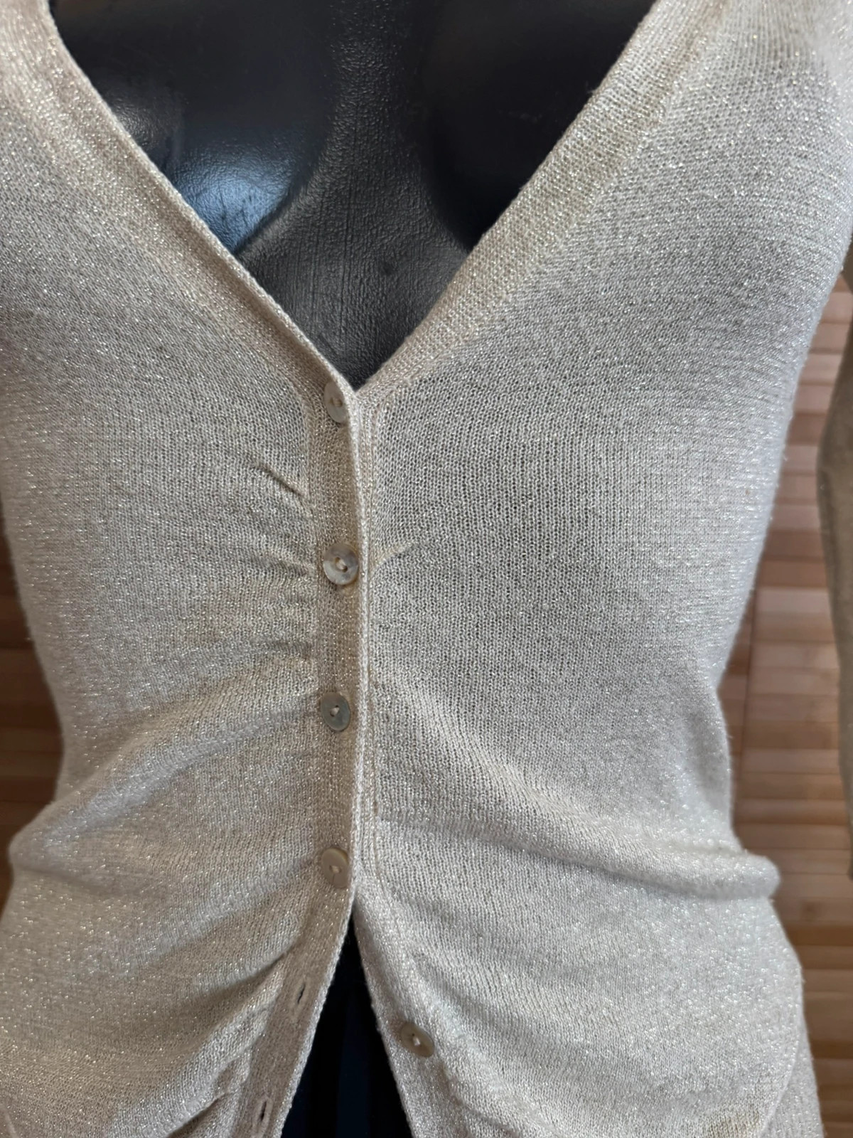 Cárdigan fino con brillo de marca Mango talla S 😍 – MNG Suit – taille S / 36 / 8 2