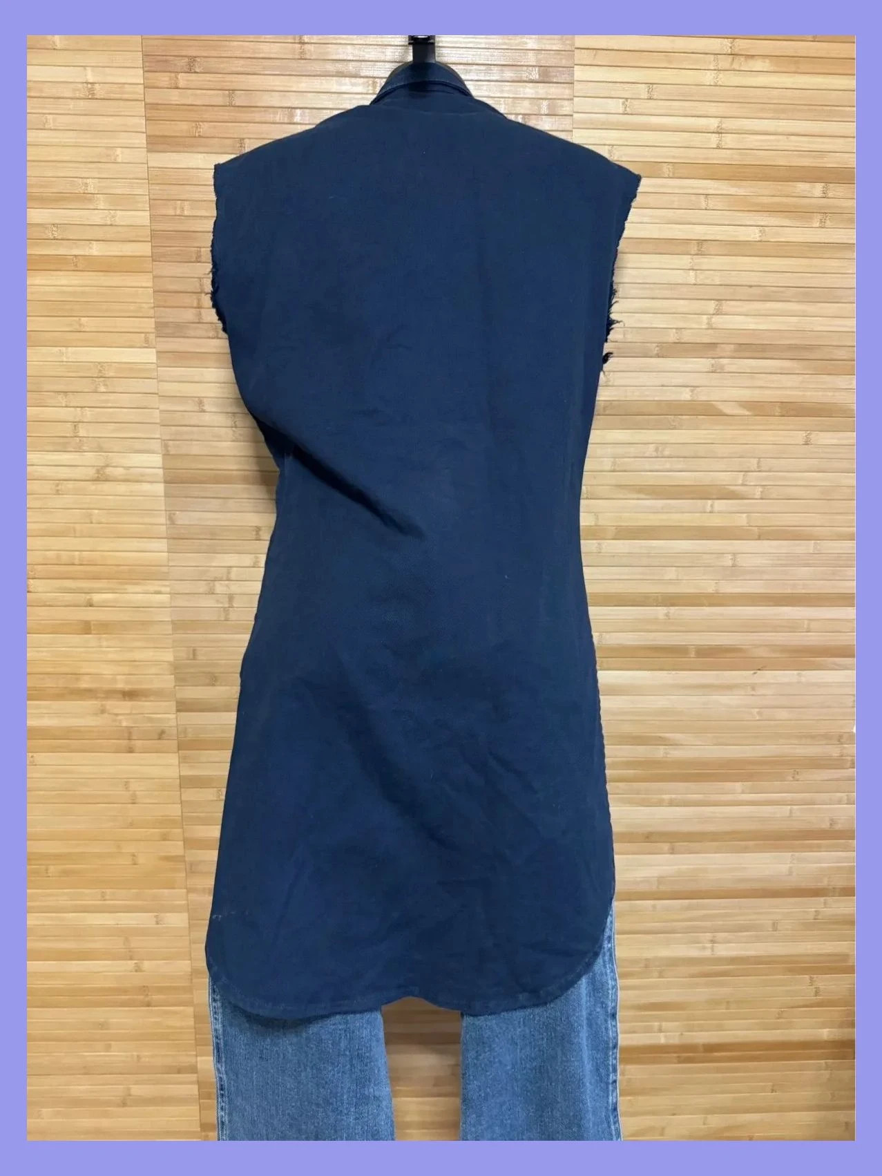 Chaleco vaquero de Versace, talla 46 italiana, 42 España 😍 – Versace – taille XL / 42 / 14 5