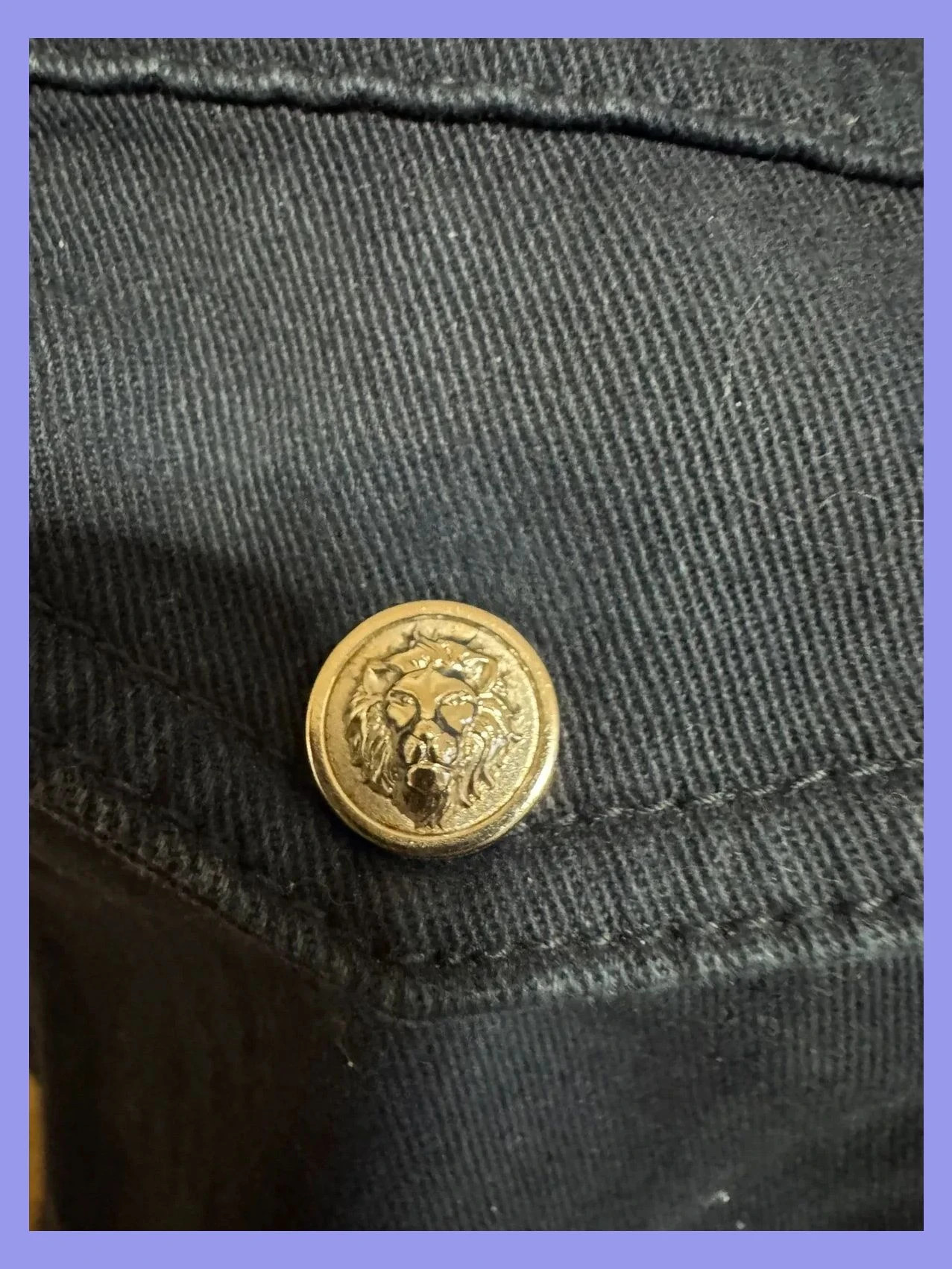 Chaleco vaquero de Versace, talla 46 italiana, 42 España 😍 – Versace – taille XL / 42 / 14 3
